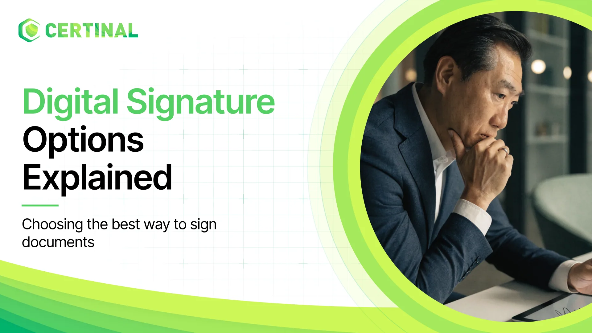 digital signature options
