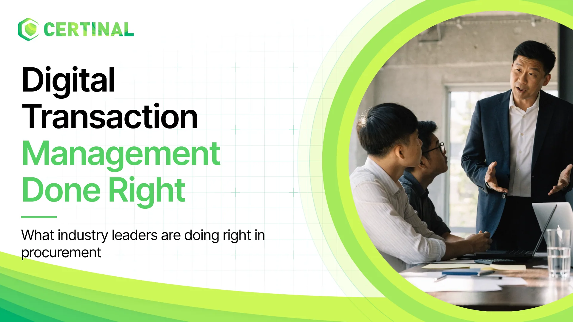 Digital transaction management webinar with Certinal eSign