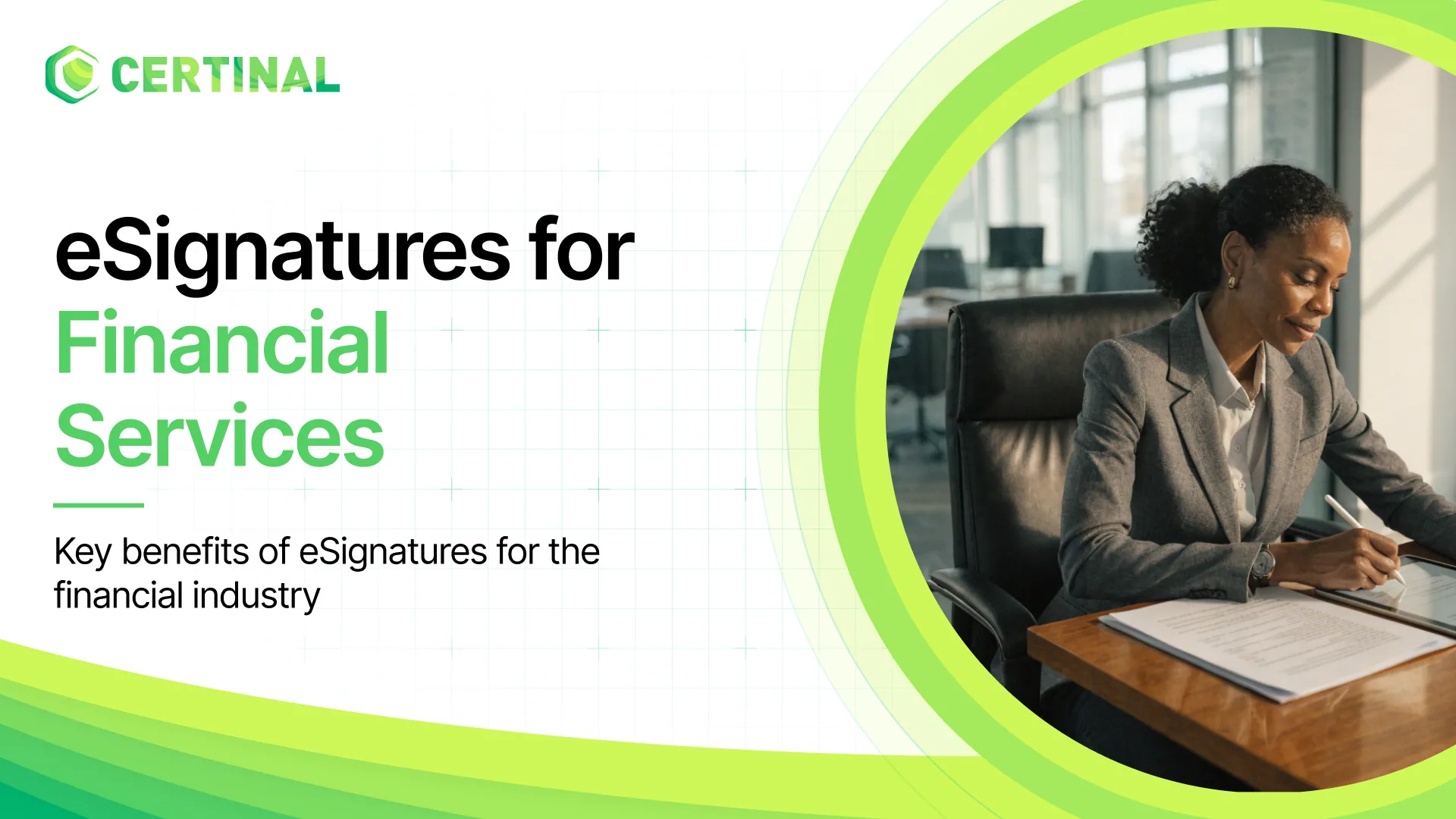 esignatures for financial industries