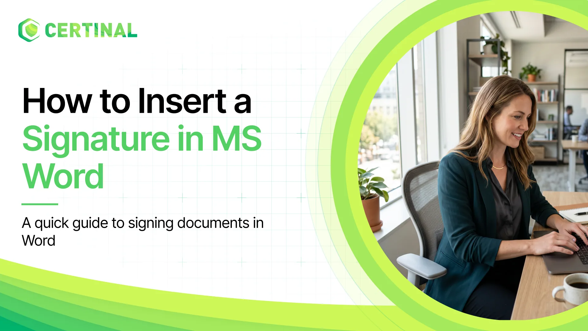 How to insert signature in ms word