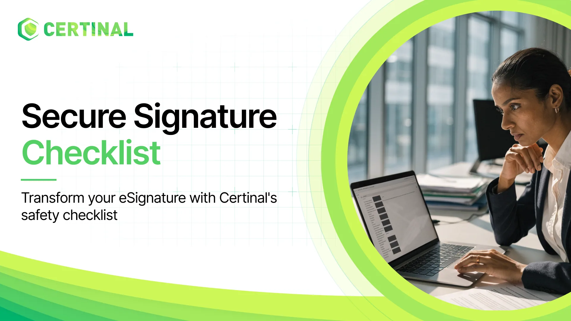 Seal of trust with Certinal electronic signature