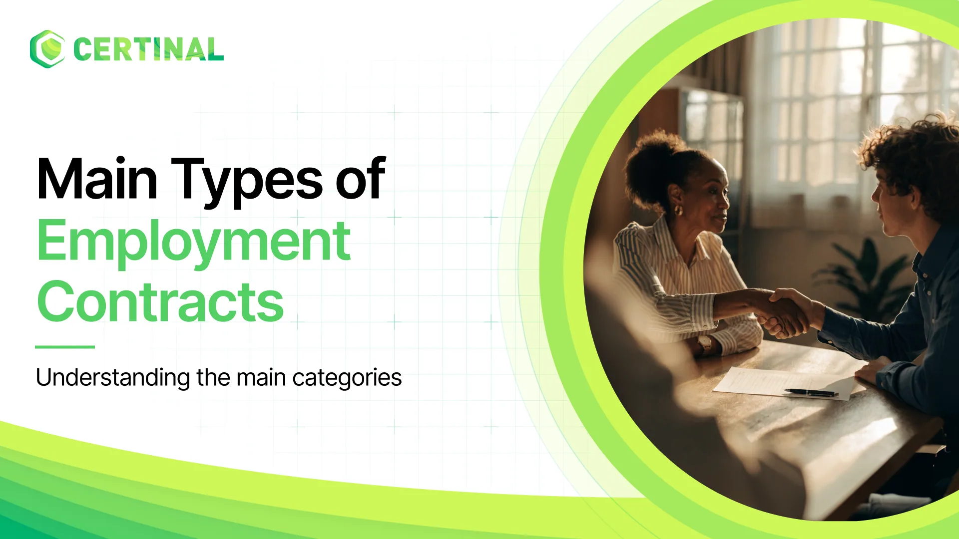 Main types of employment contracts