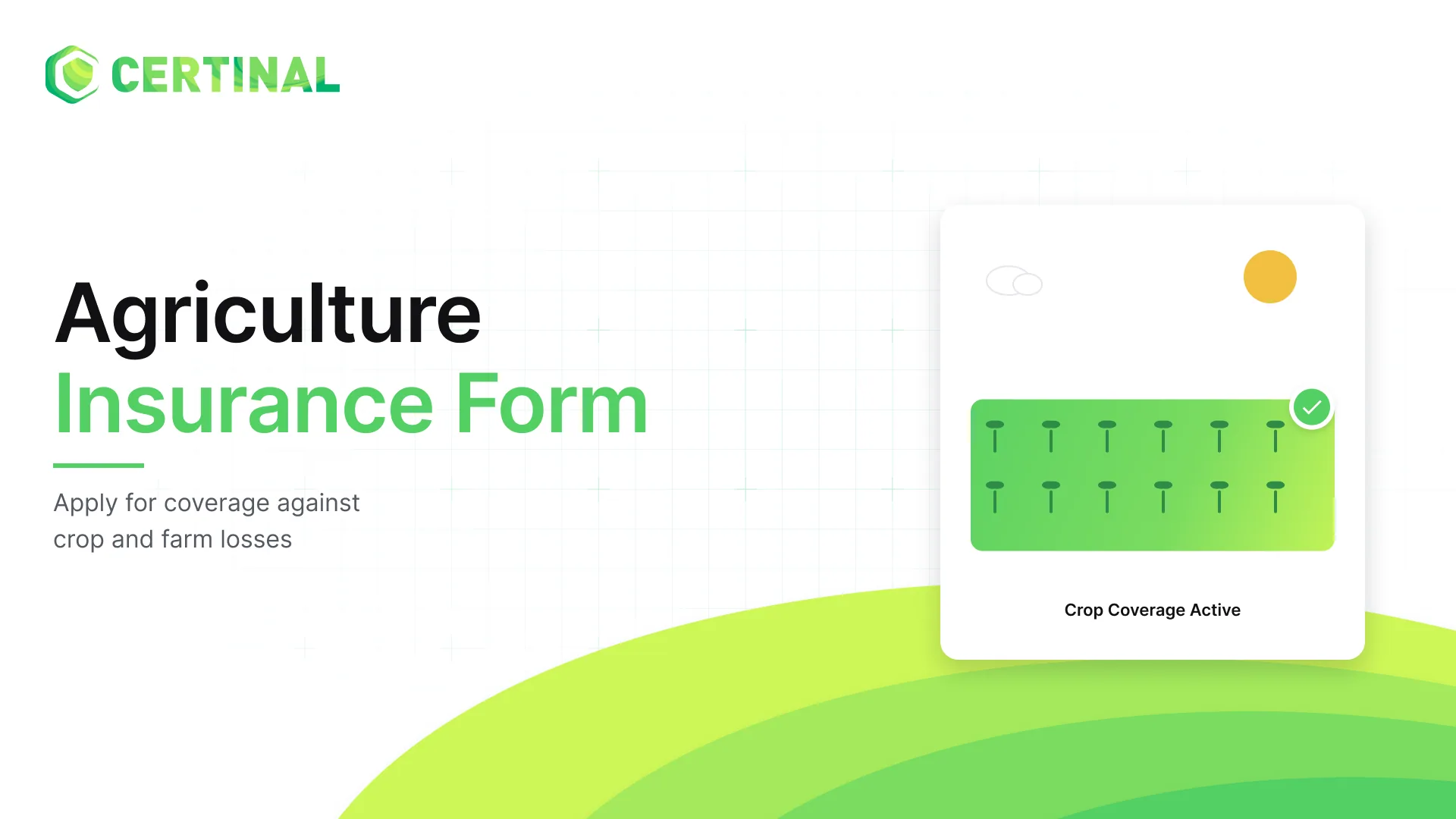 Agriculture Insurance Form