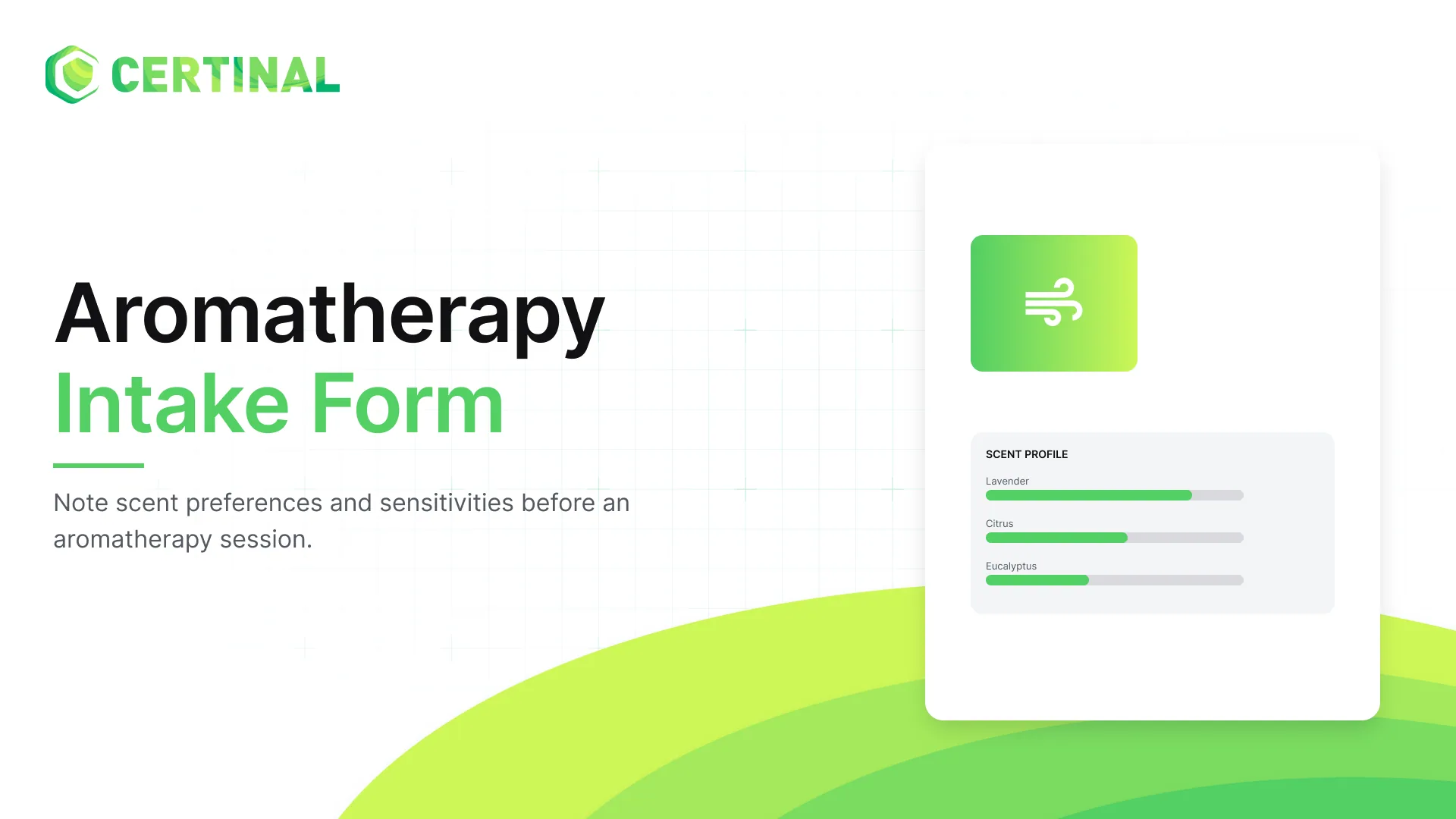 Aromatherapy Client Intake Form