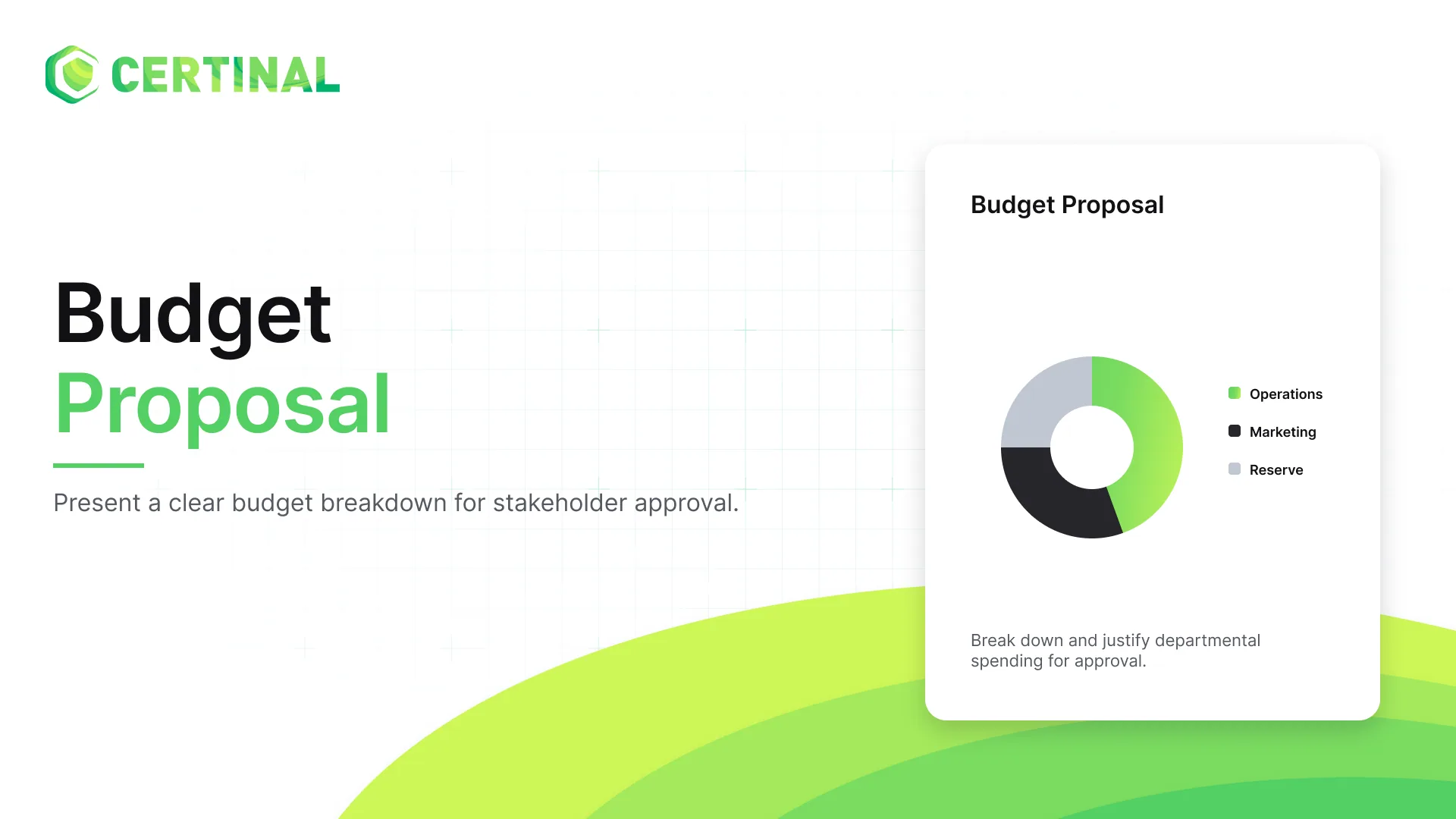 Budget Proposal Template
