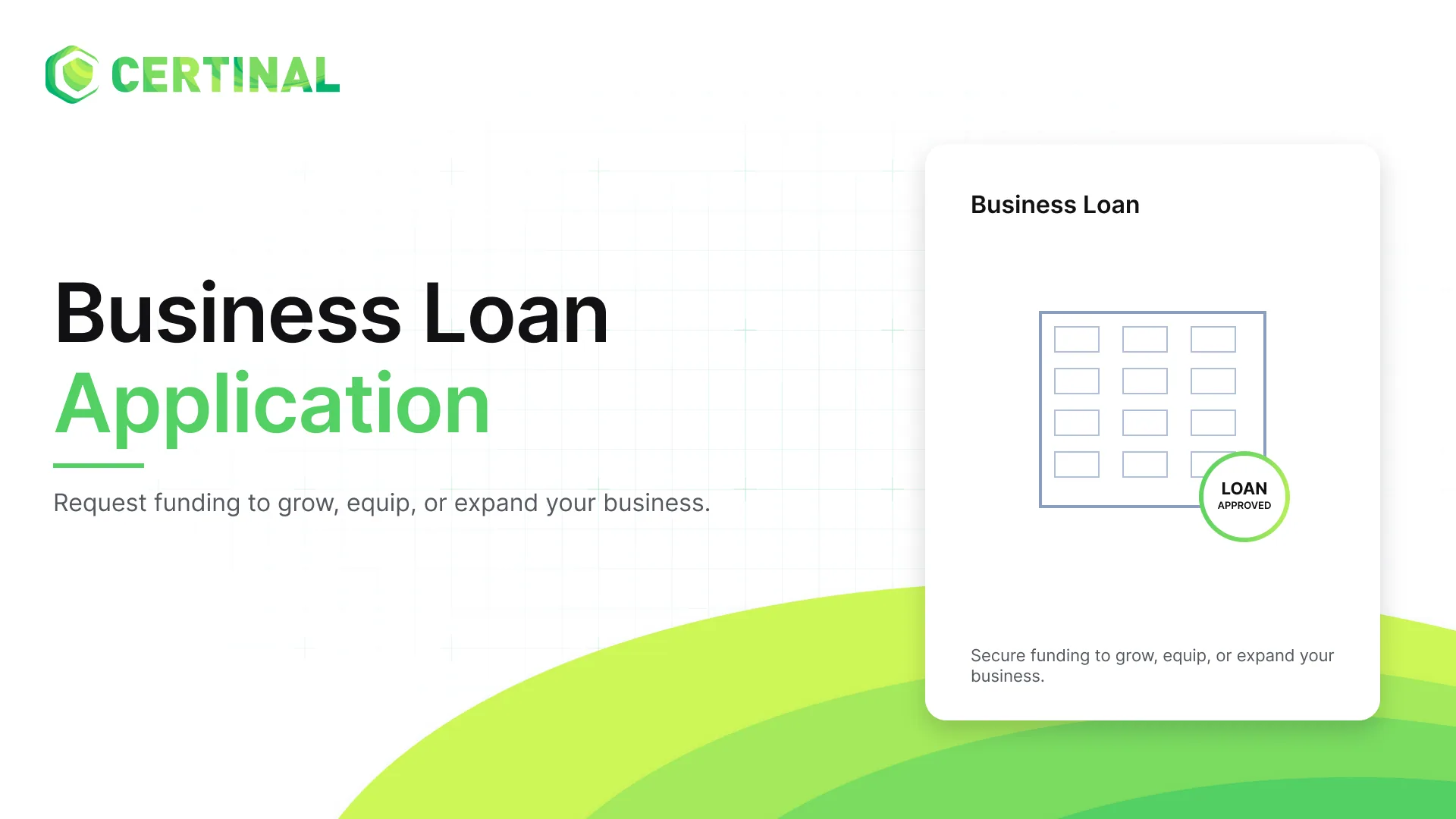 Business Loan Application