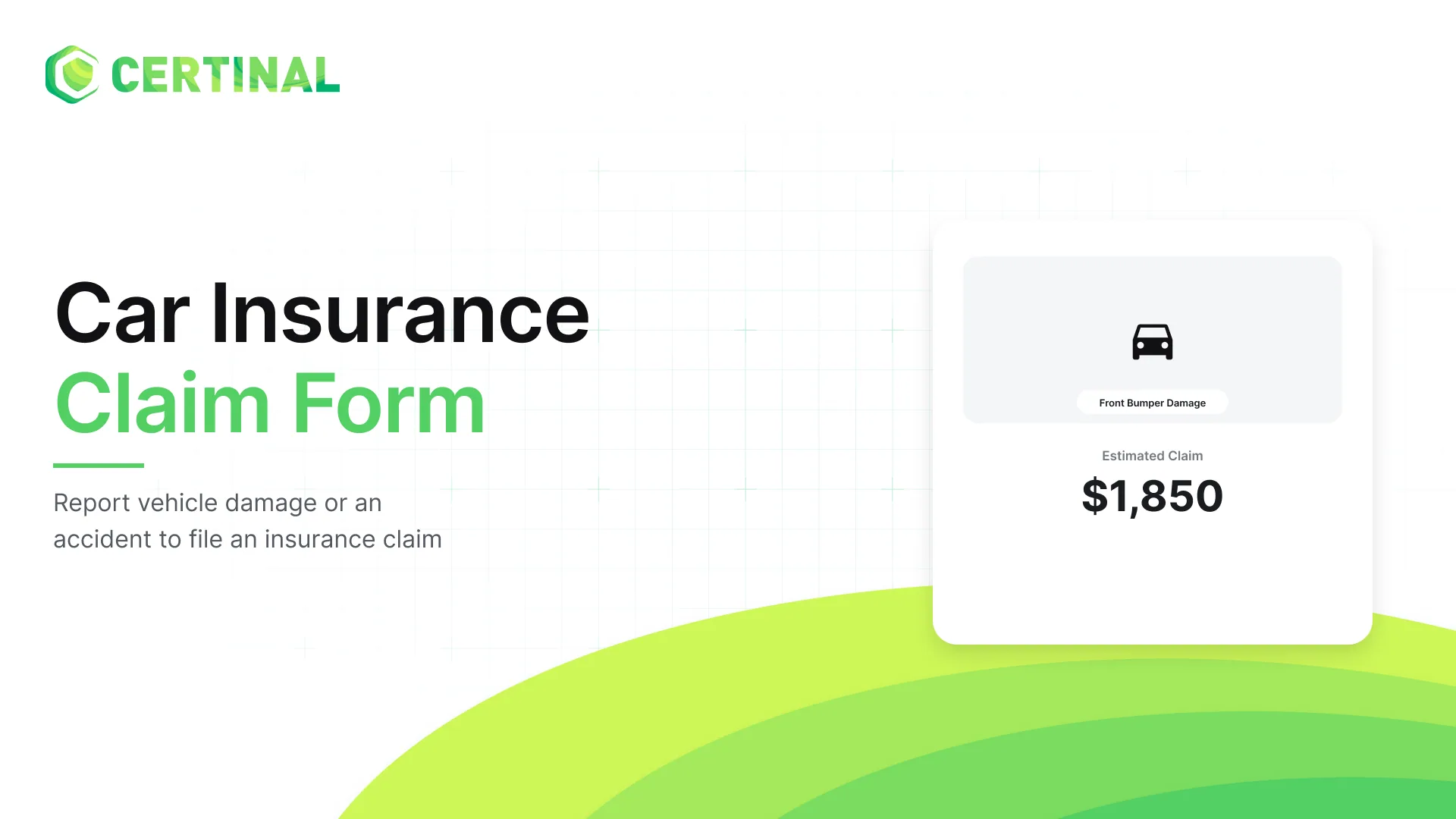 Car Insurance Claim Form