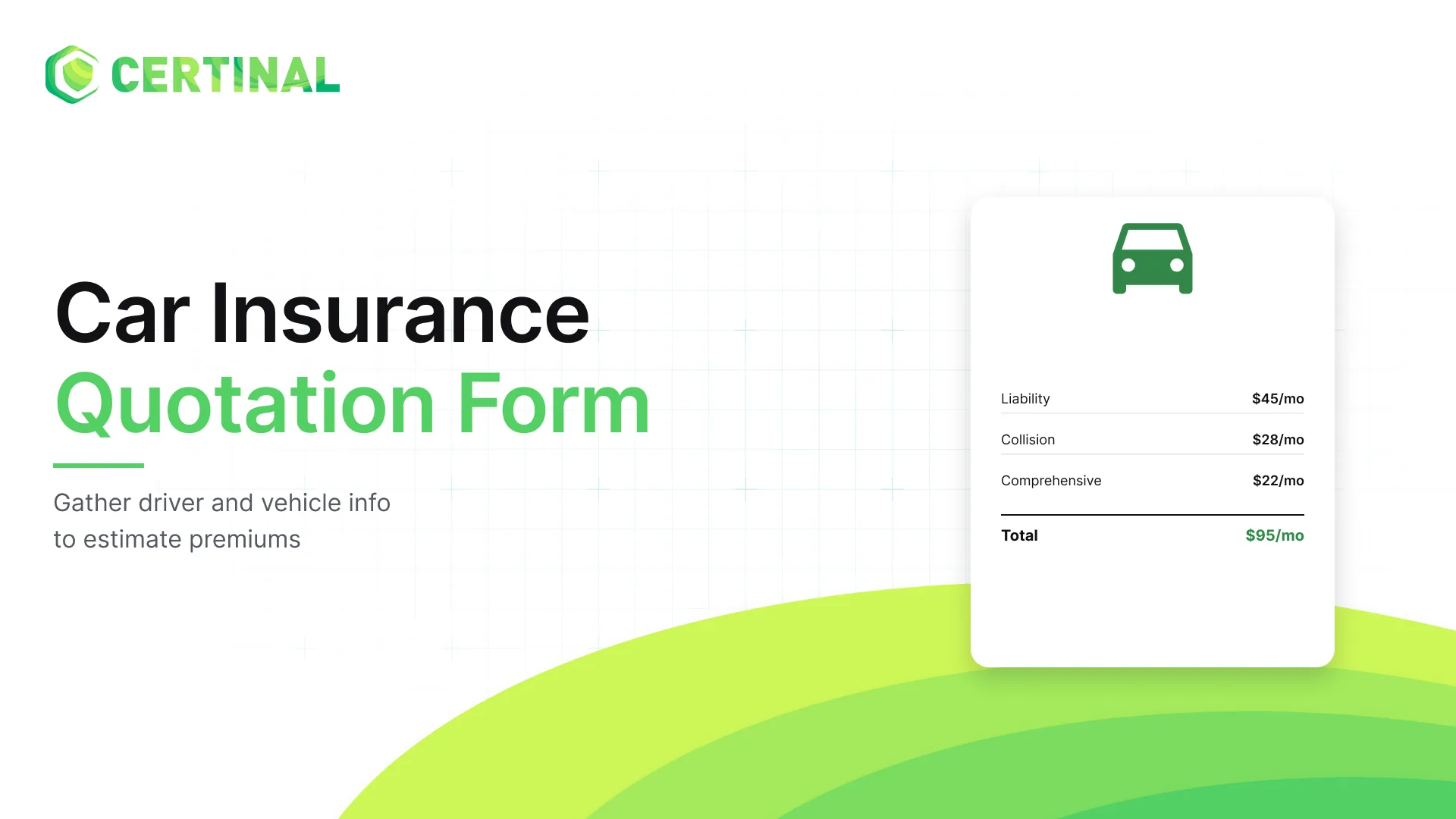 Car Insurance Quotation Form