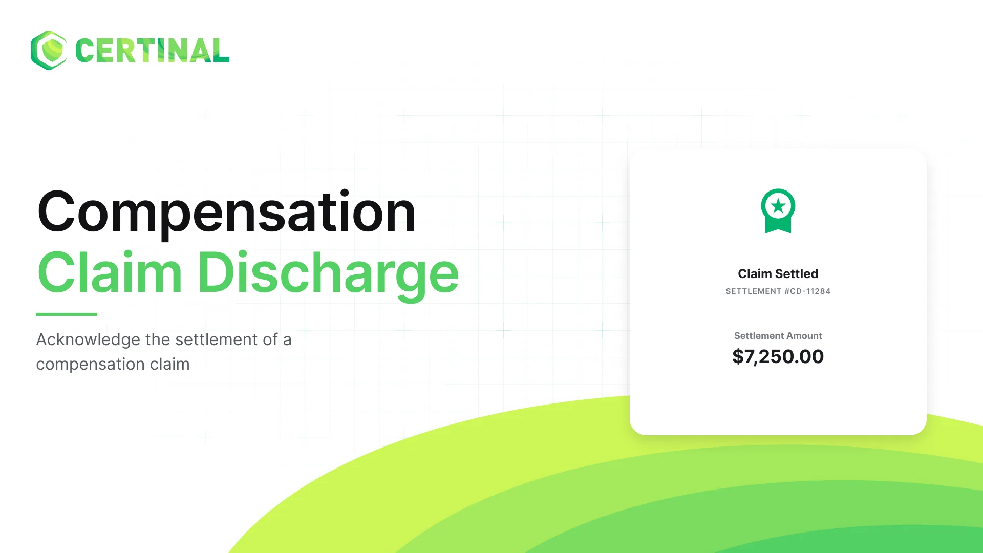Compensation Claim Discharge Form