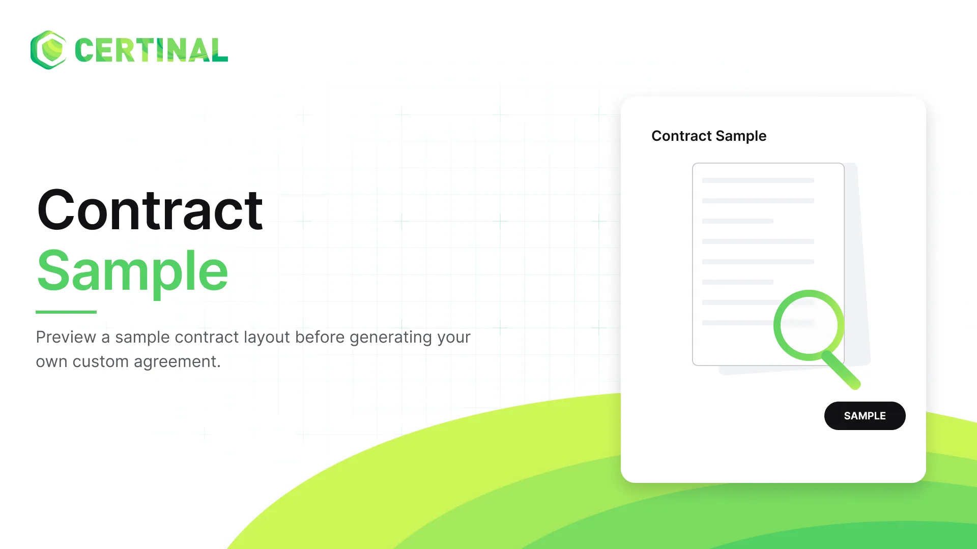 Contract Sample
