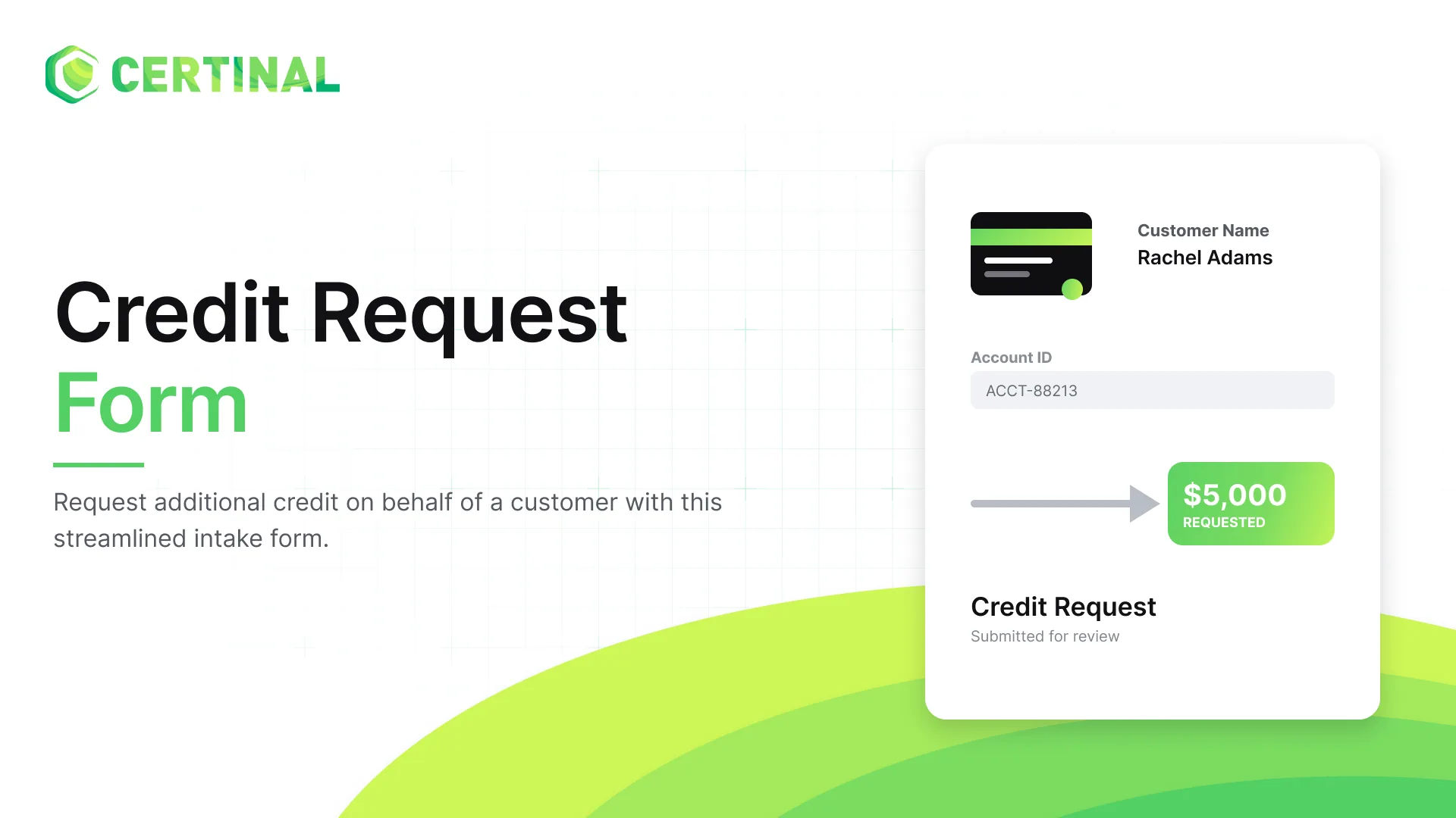 Customer Credit Request Form