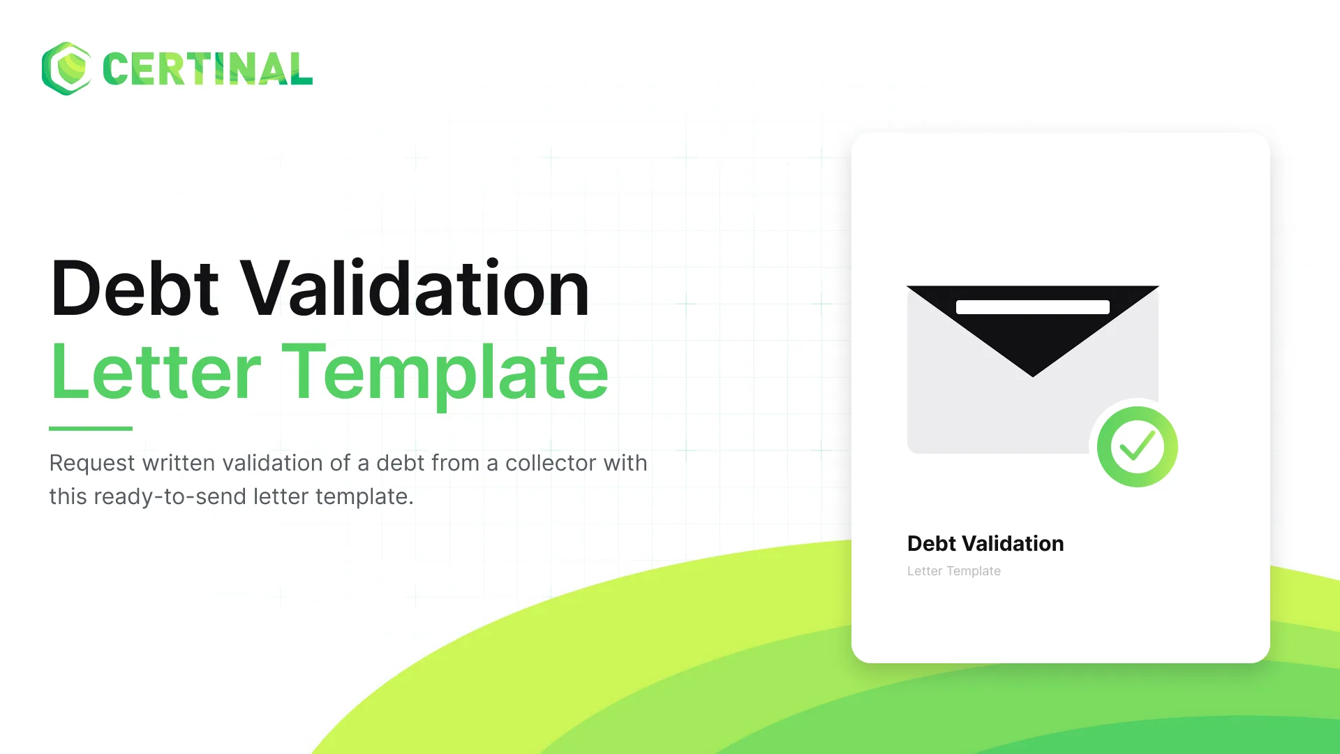 Debt Validation Letter Template