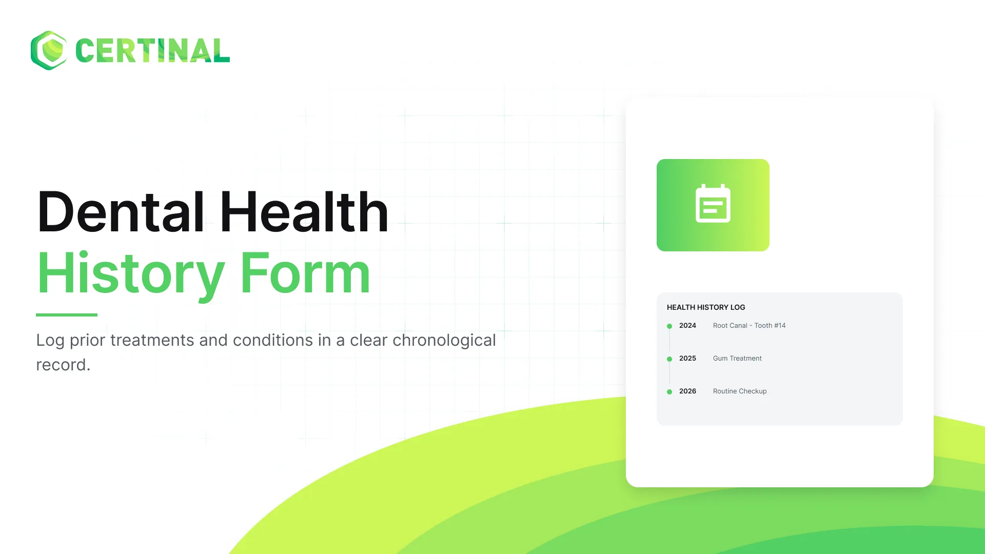Dental Health History Form