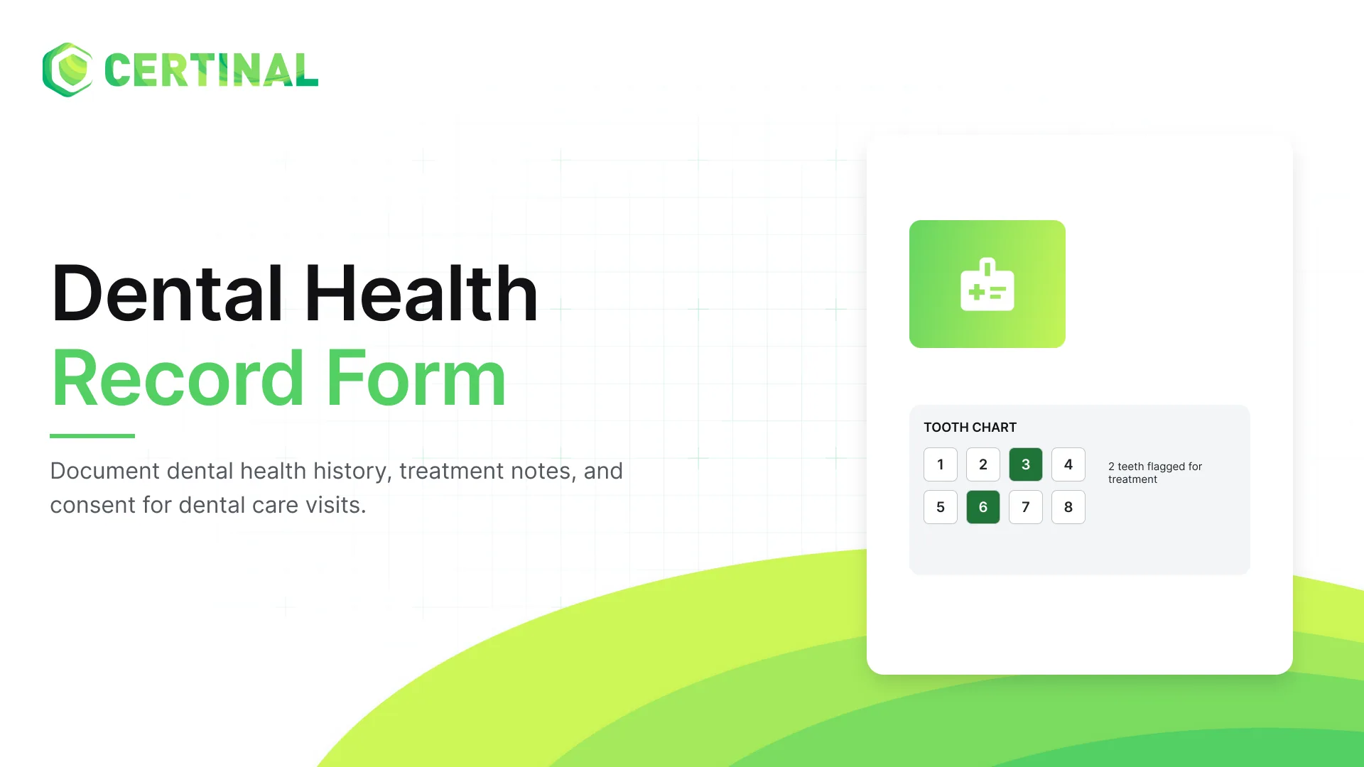 Dental Health Record Form