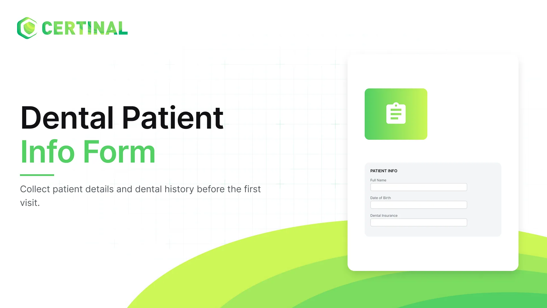 Dental Patient Information Form