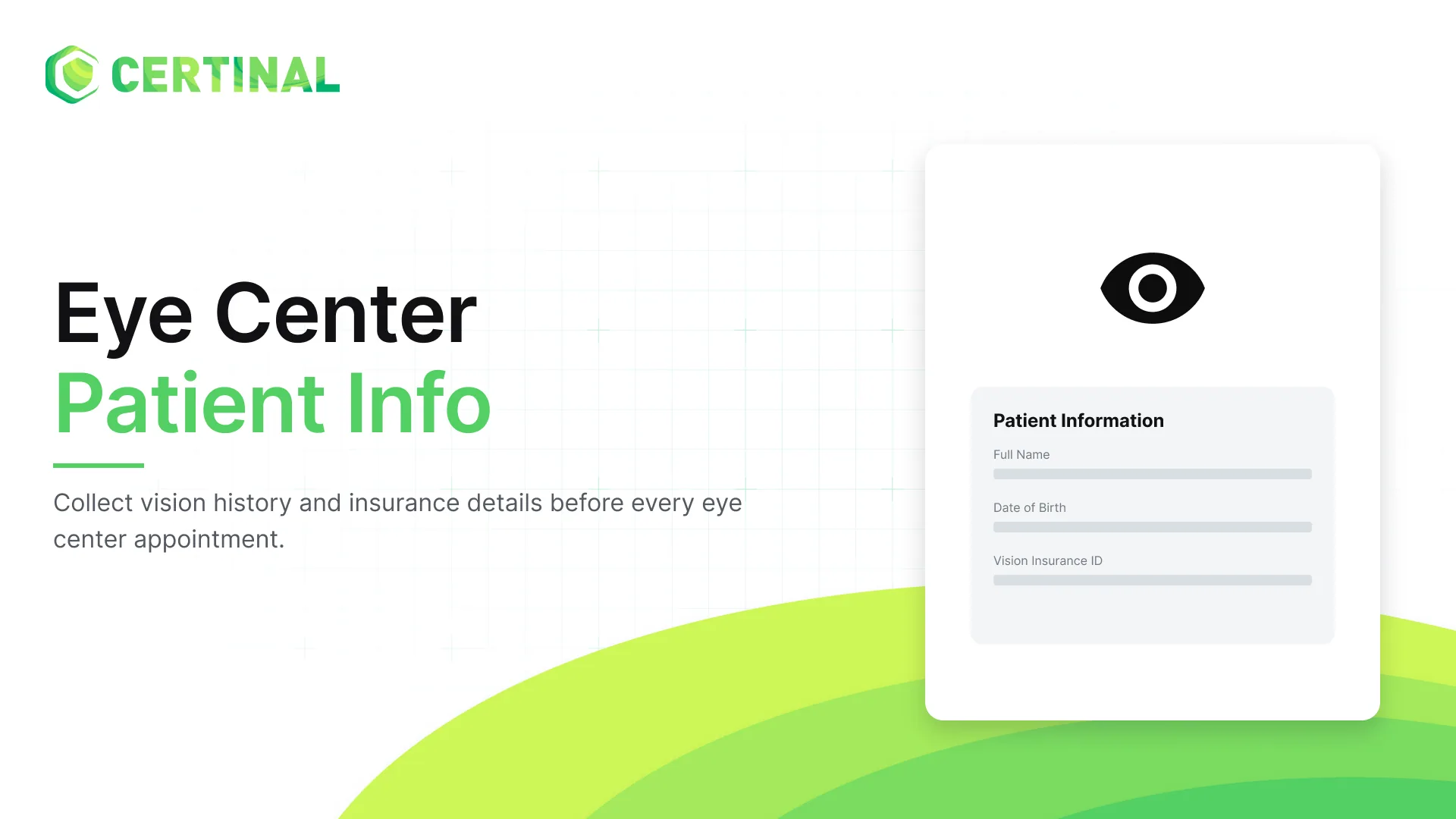 Eye Center Patient Information Form
