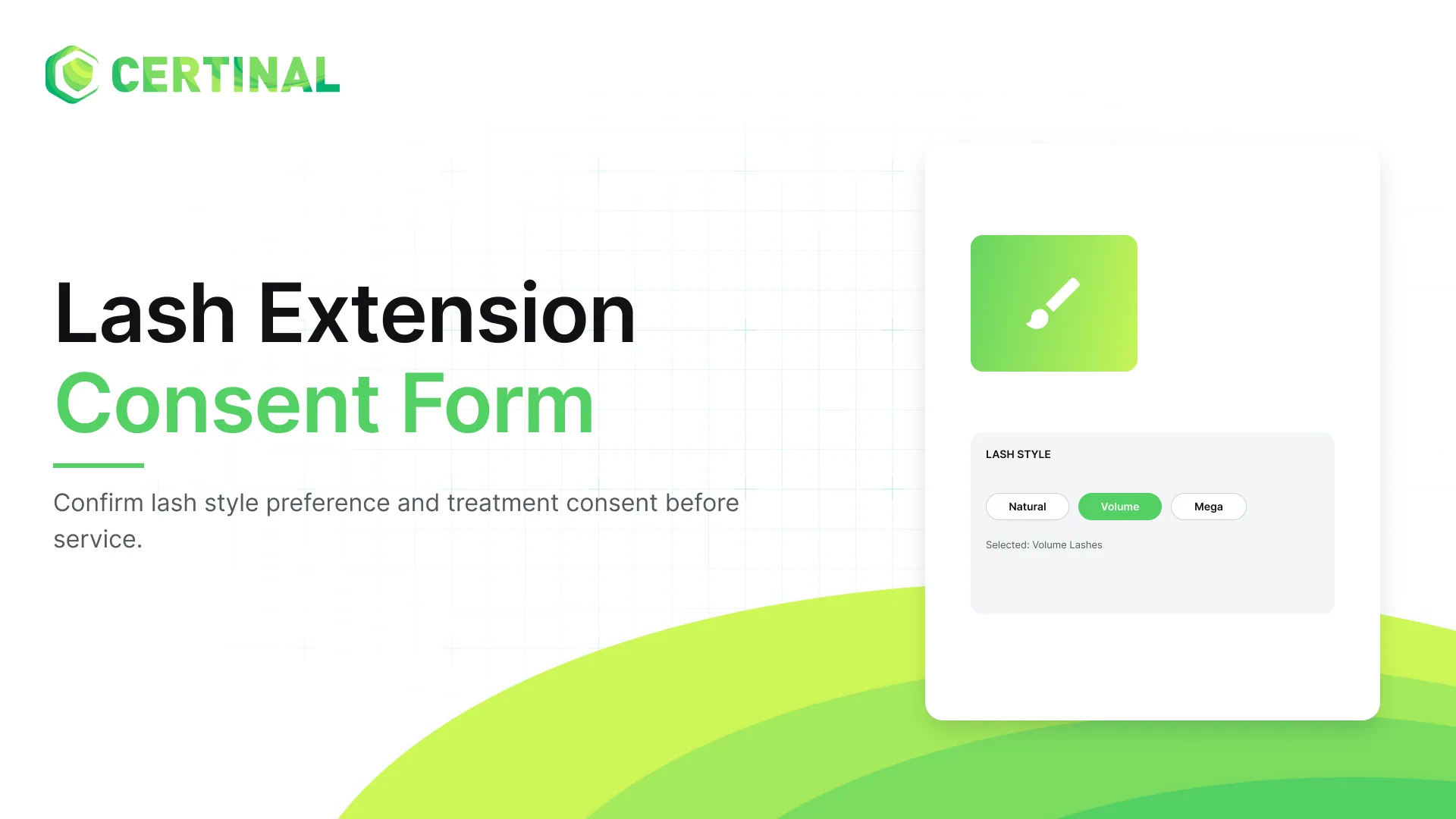 Eyelash Extension Consent Form