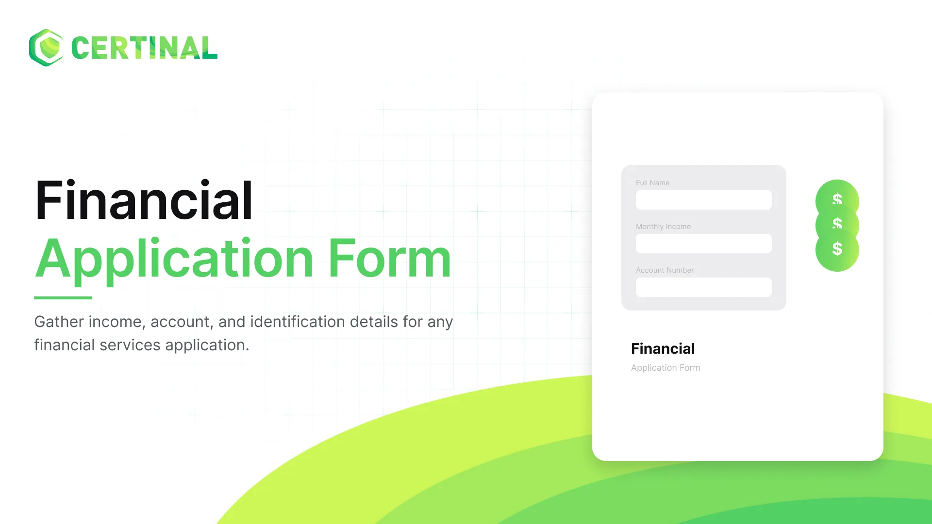 Financial Application Form