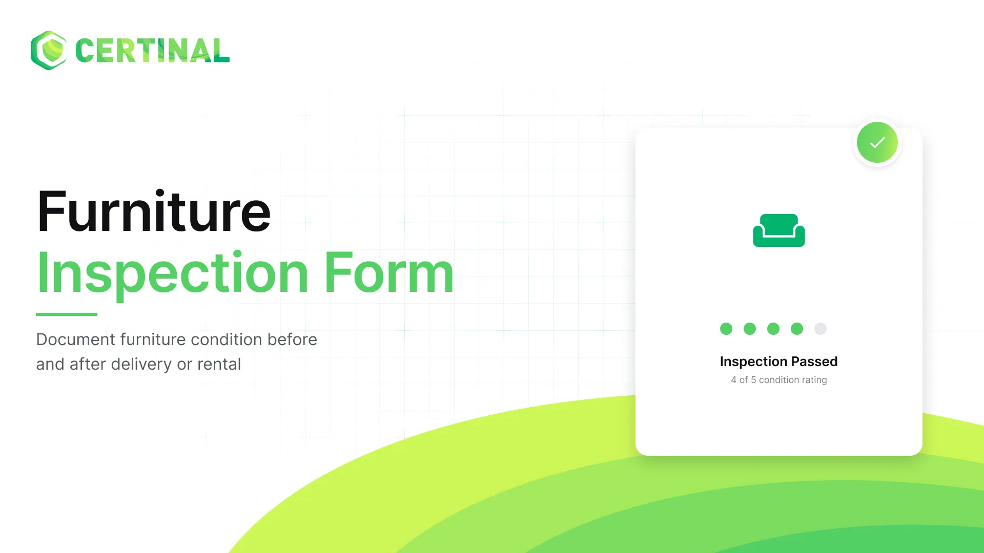 Furniture Inspection Form