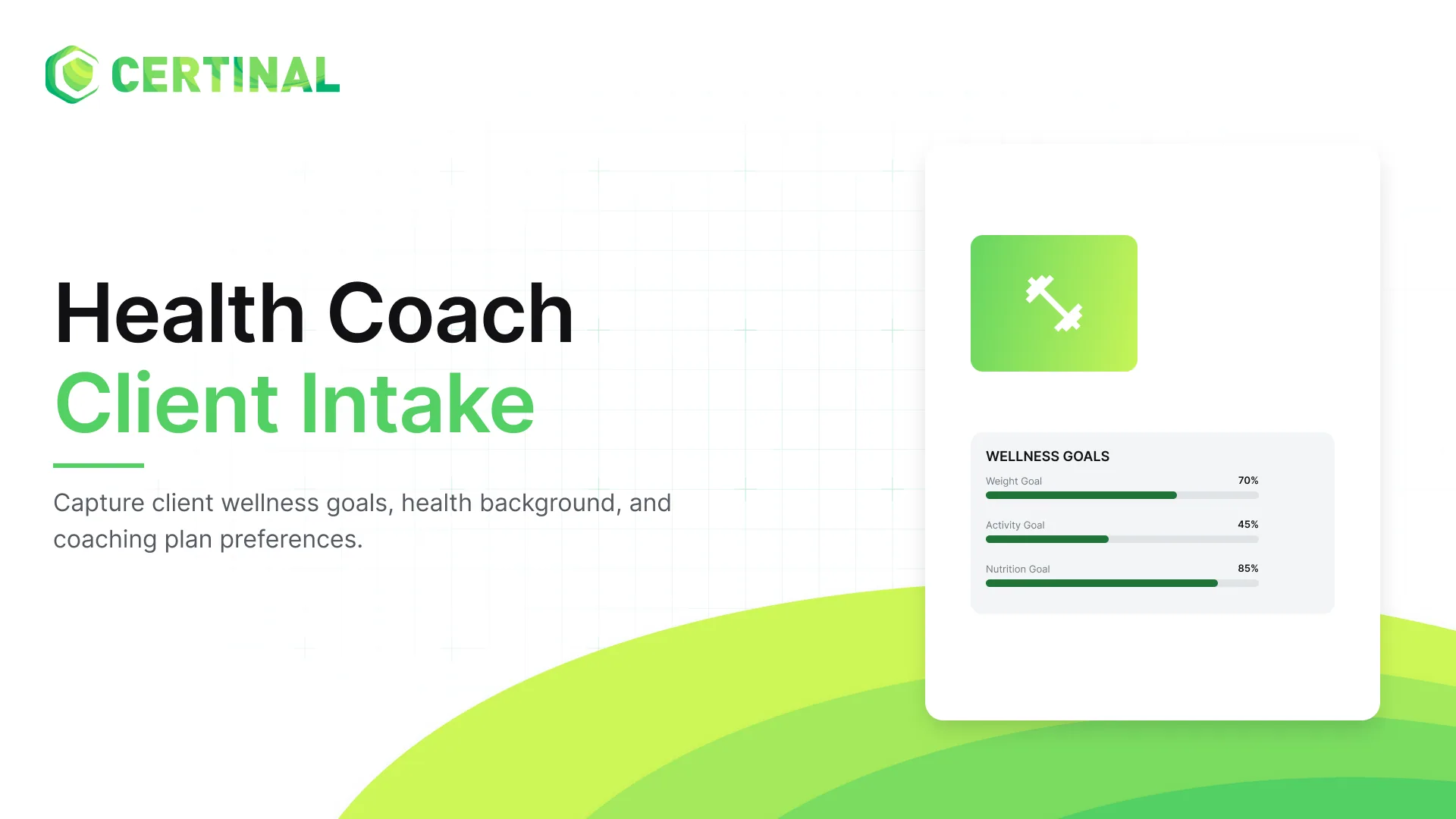 Health Coach Client Intake Form