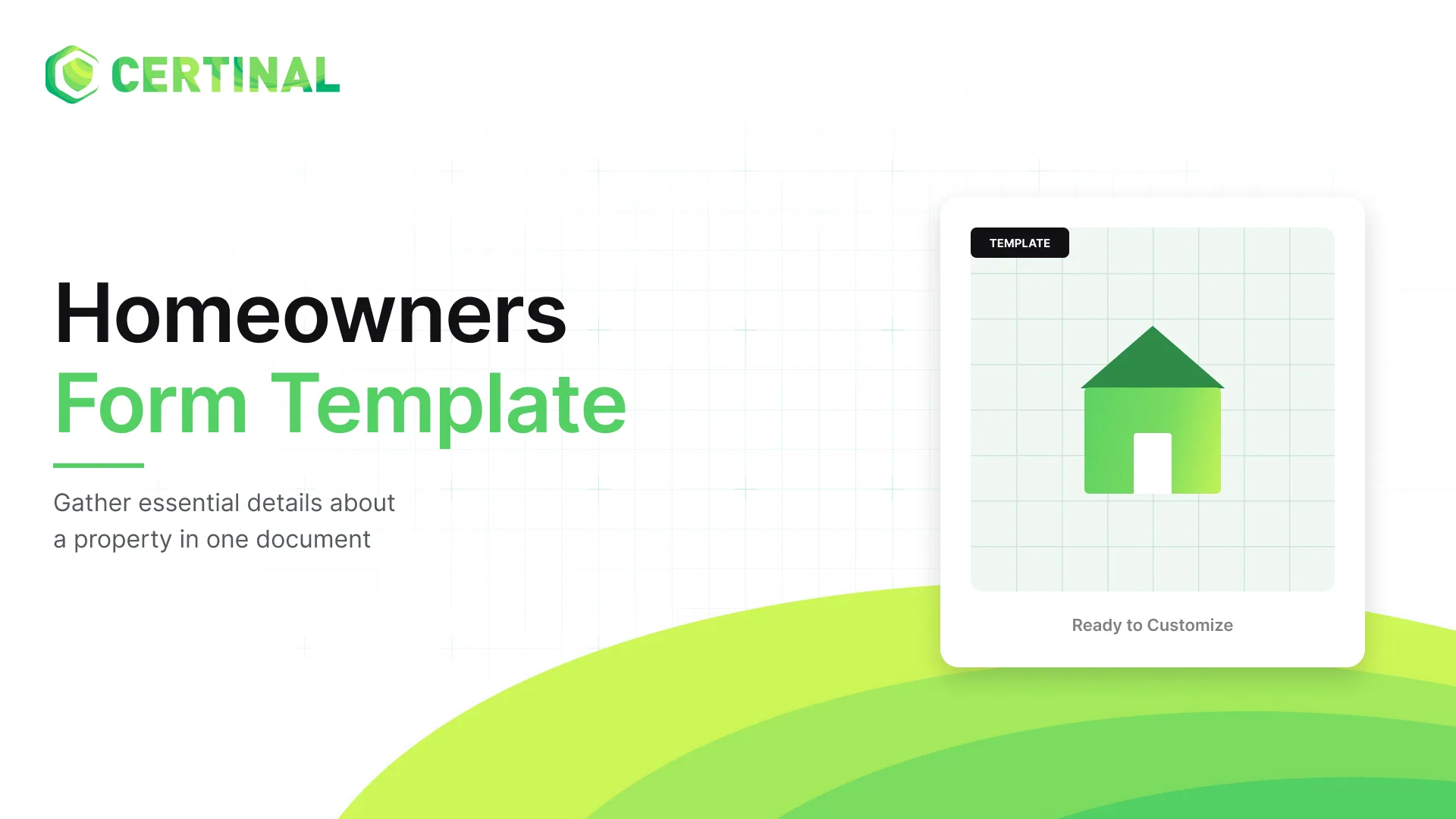 Homeowners Insurance Form Template
