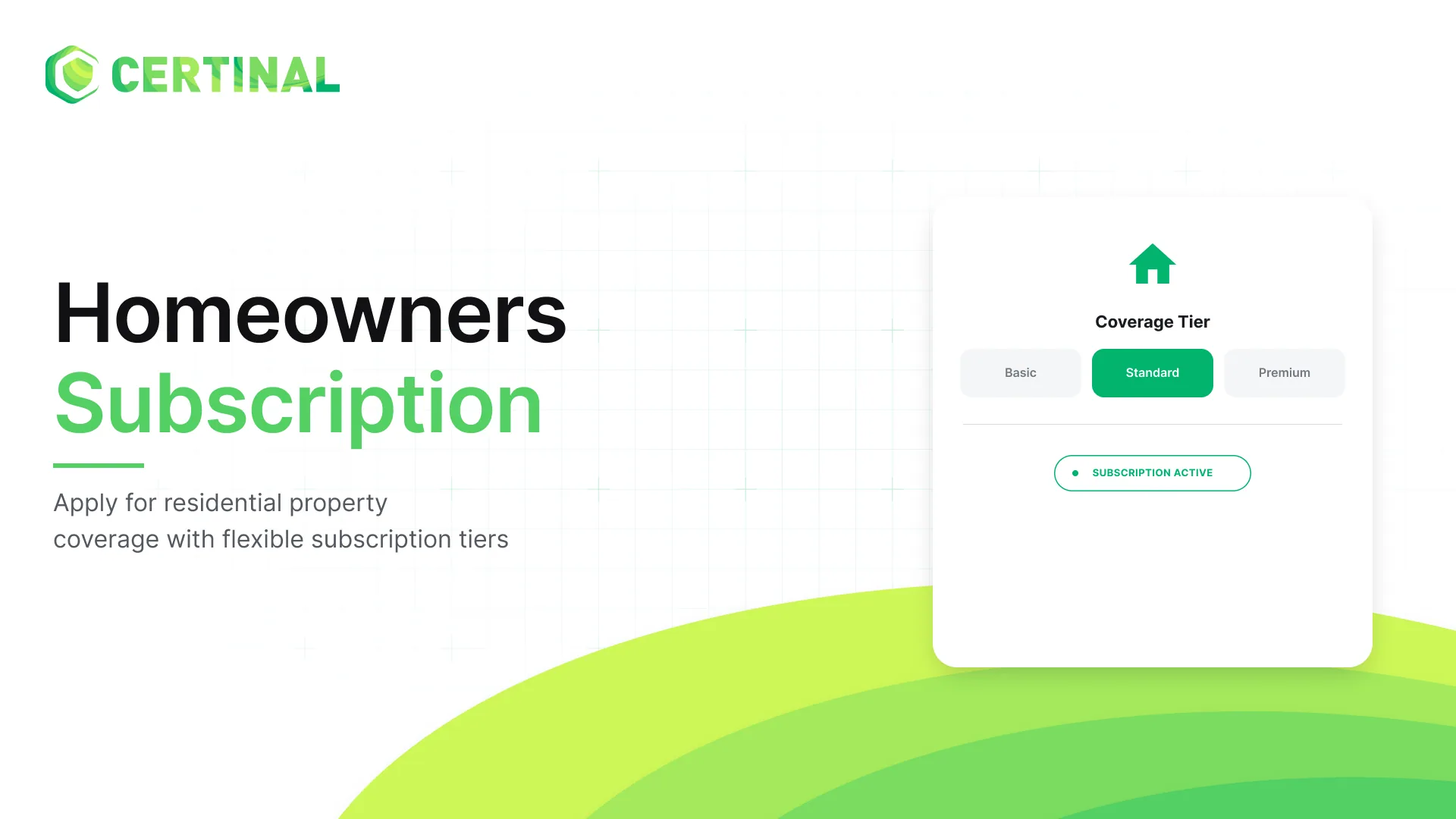 Homeowners Insurance Subscription Form