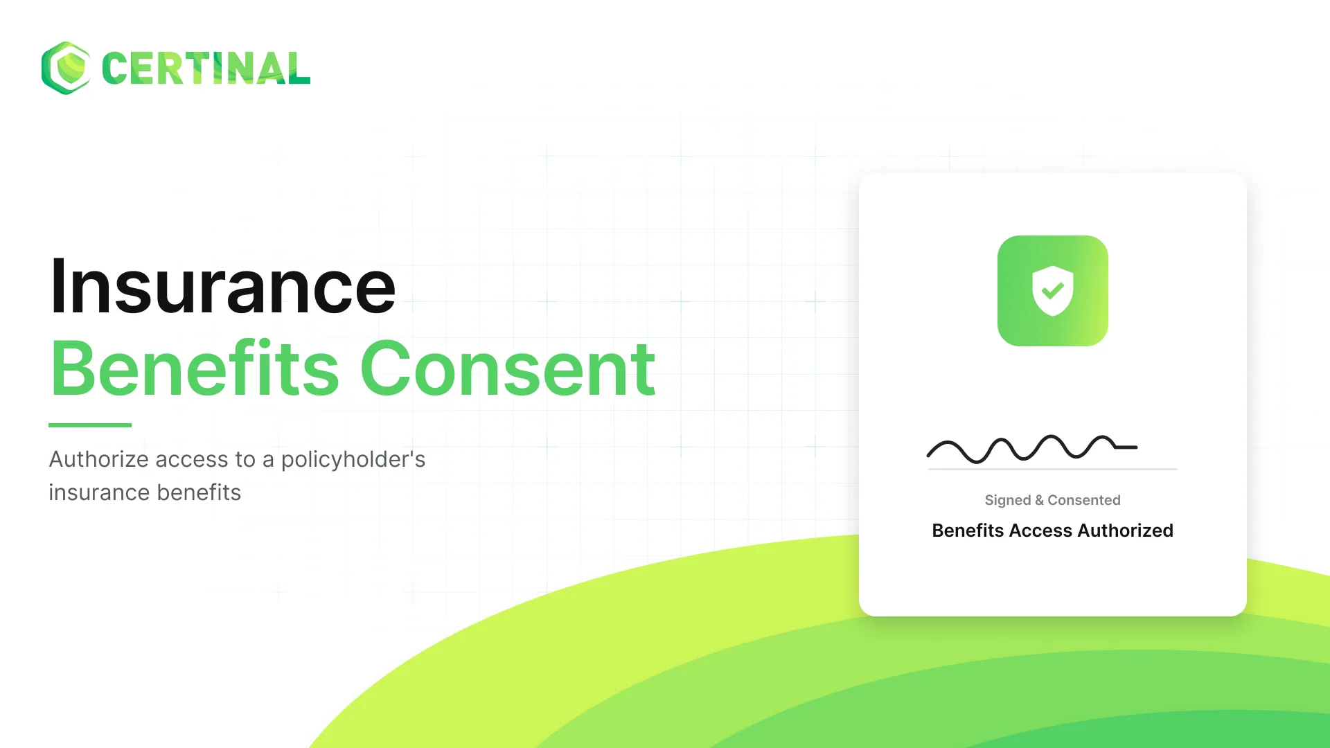 Insurance Benefits Consent Form