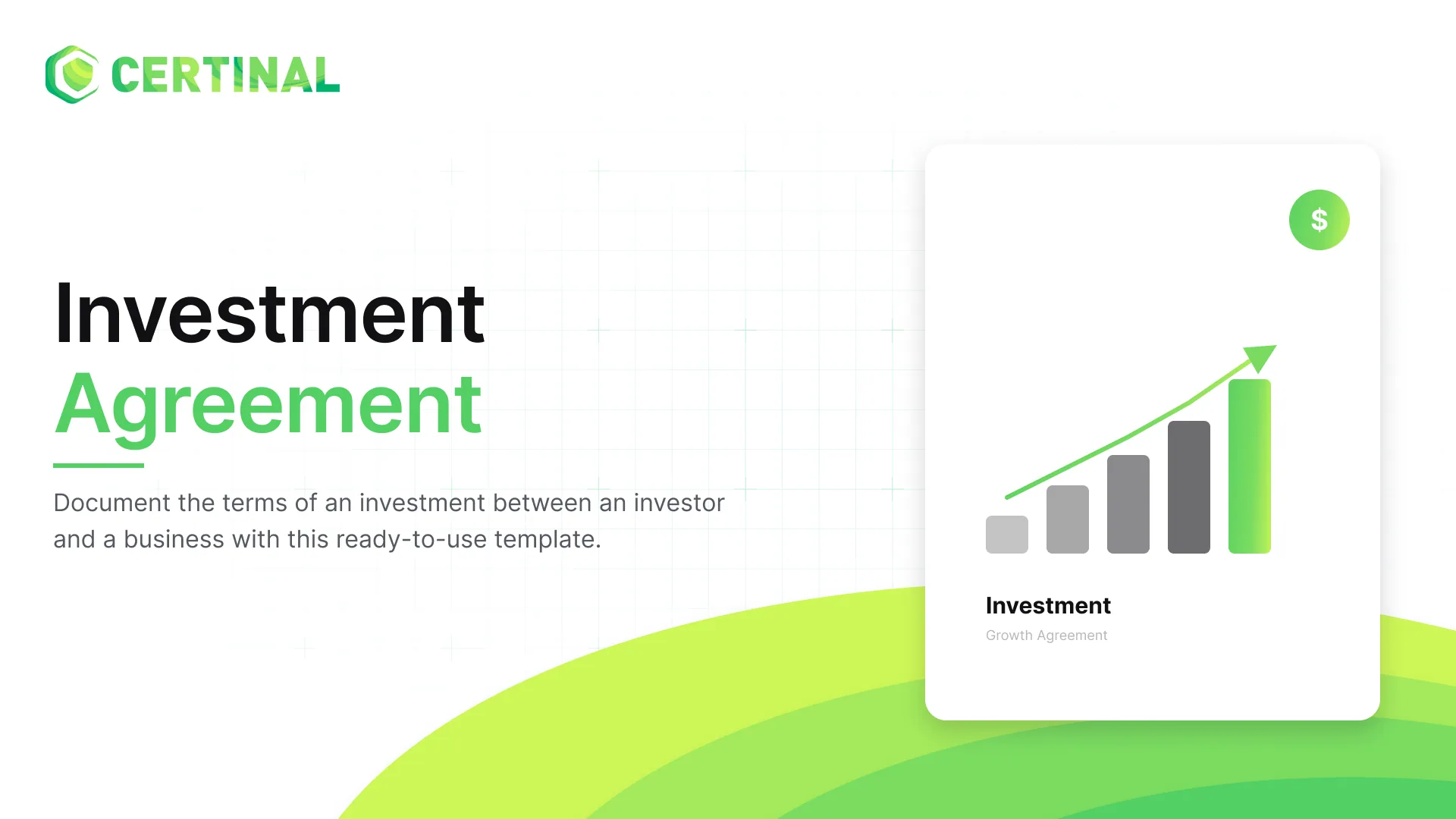 Investment Agreement Template