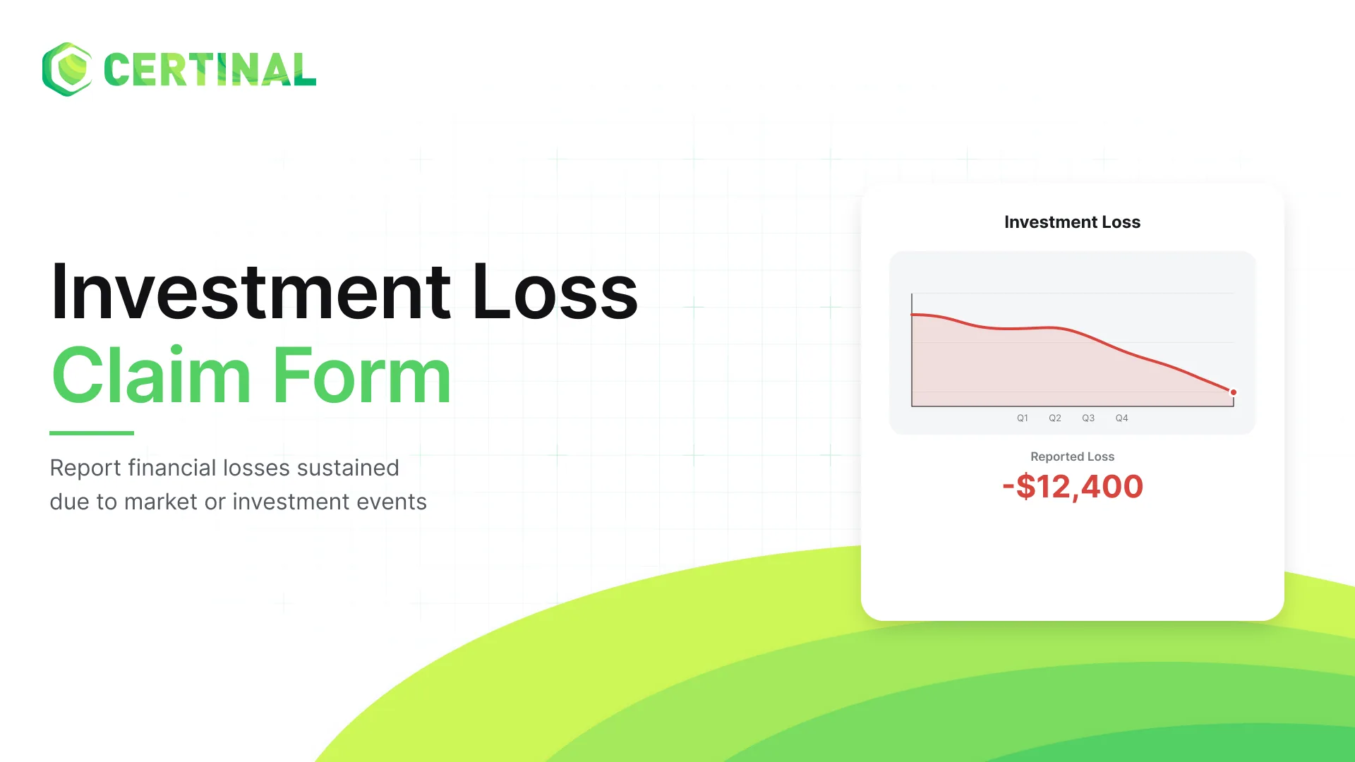 Investment Loss Claim Form