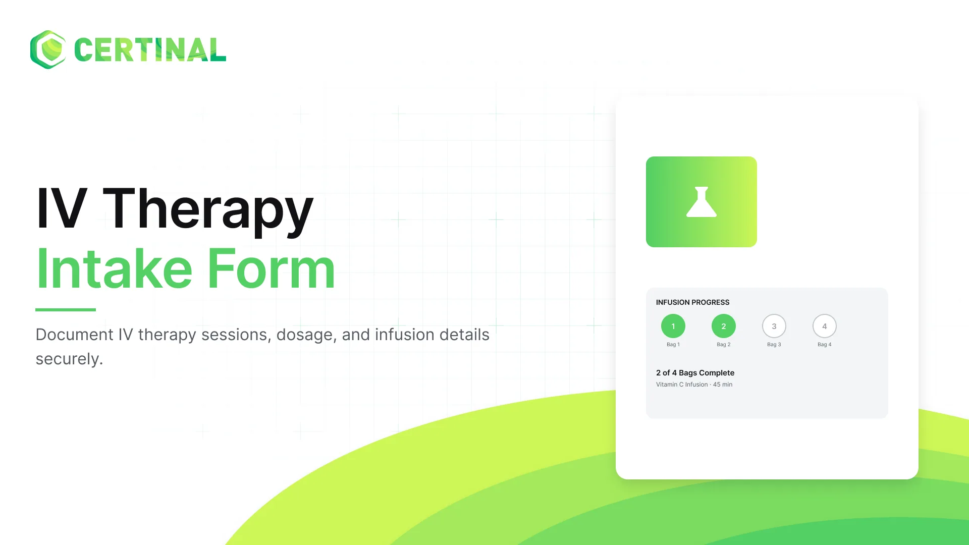 IV Therapy Intake Form