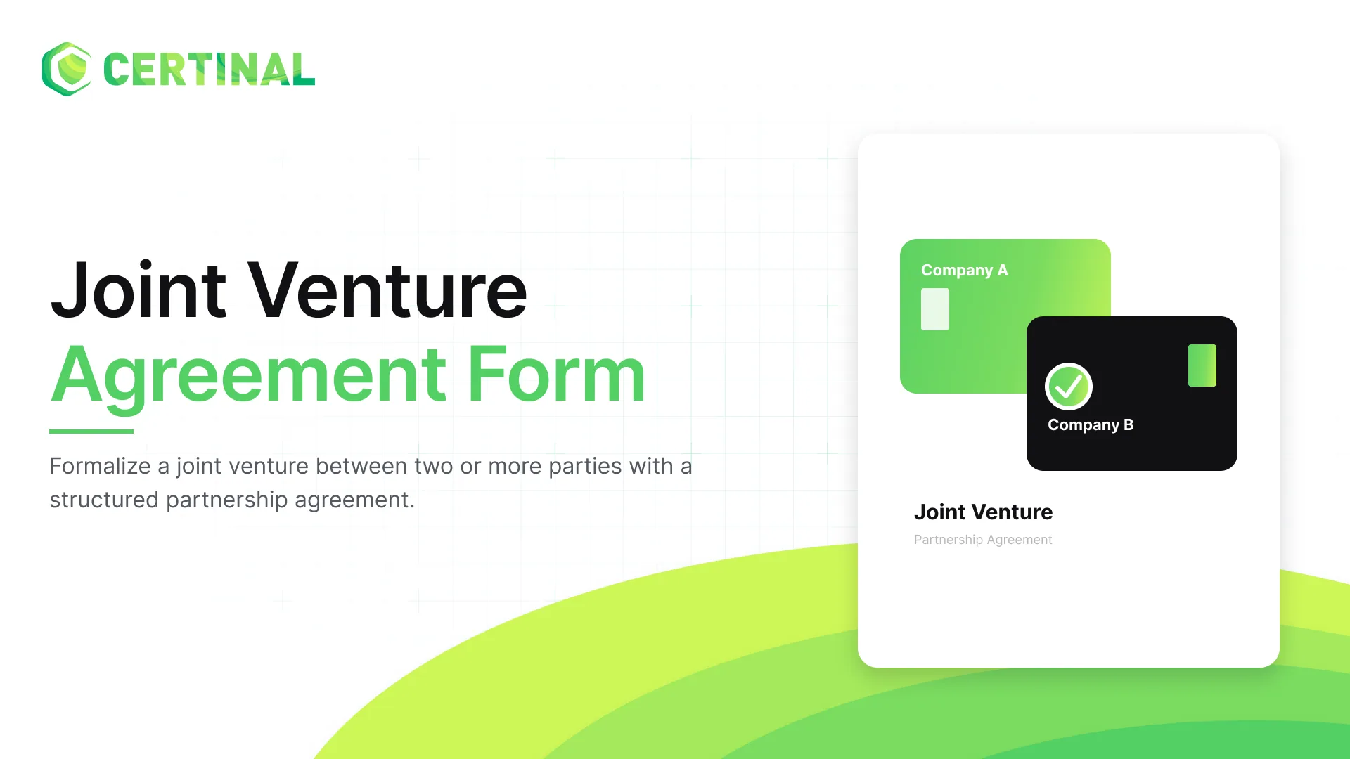Joint Venture Agreement Form
