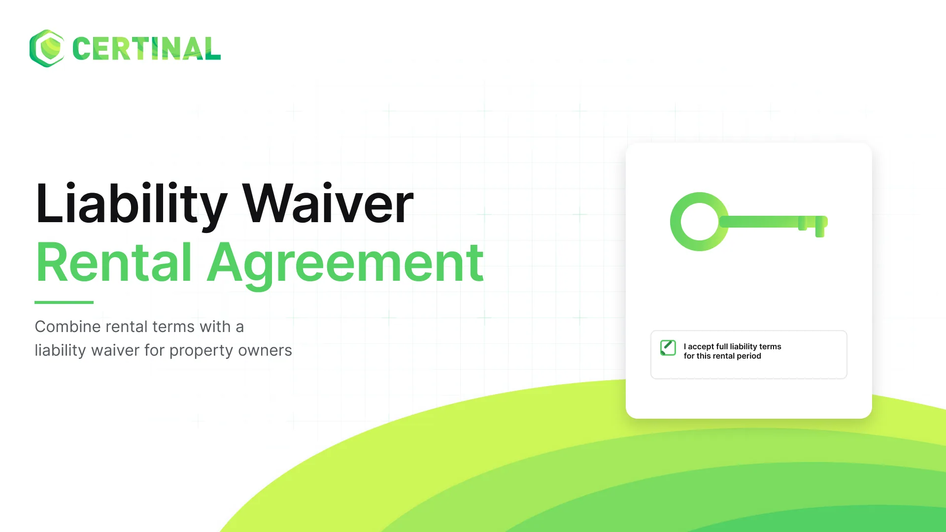 Liability Waiver Rental Agreement
