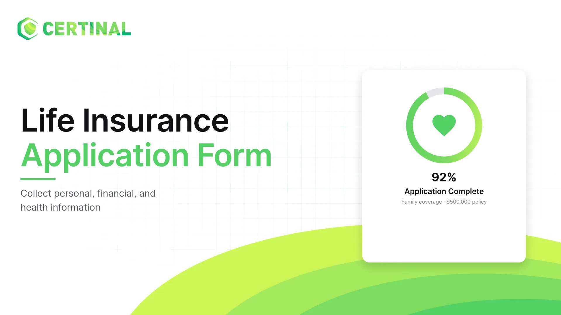 Life Insurance Application Form