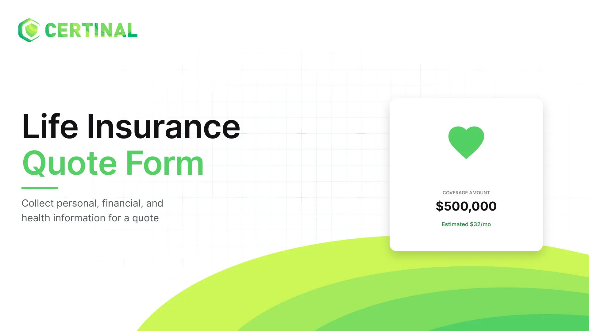 Life Insurance Quote Form