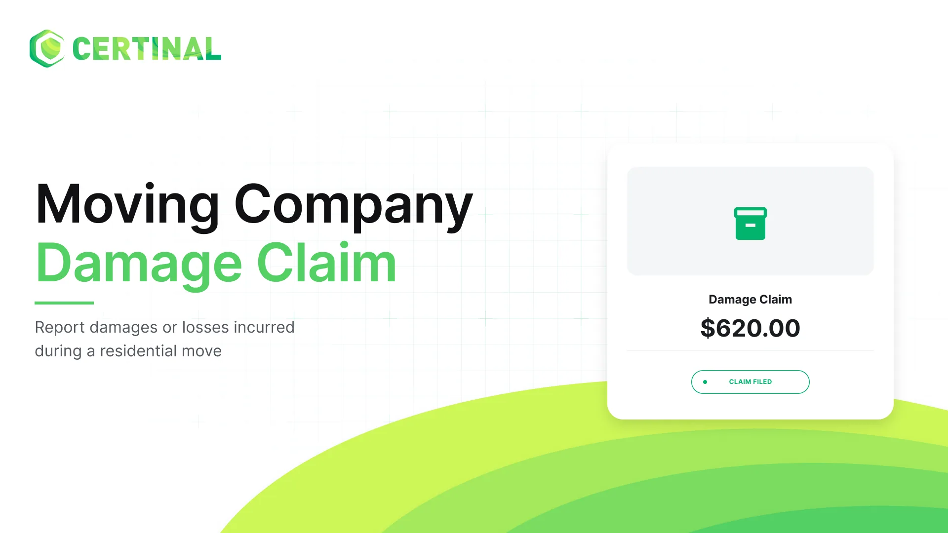 Moving Company Damage Claim Form
