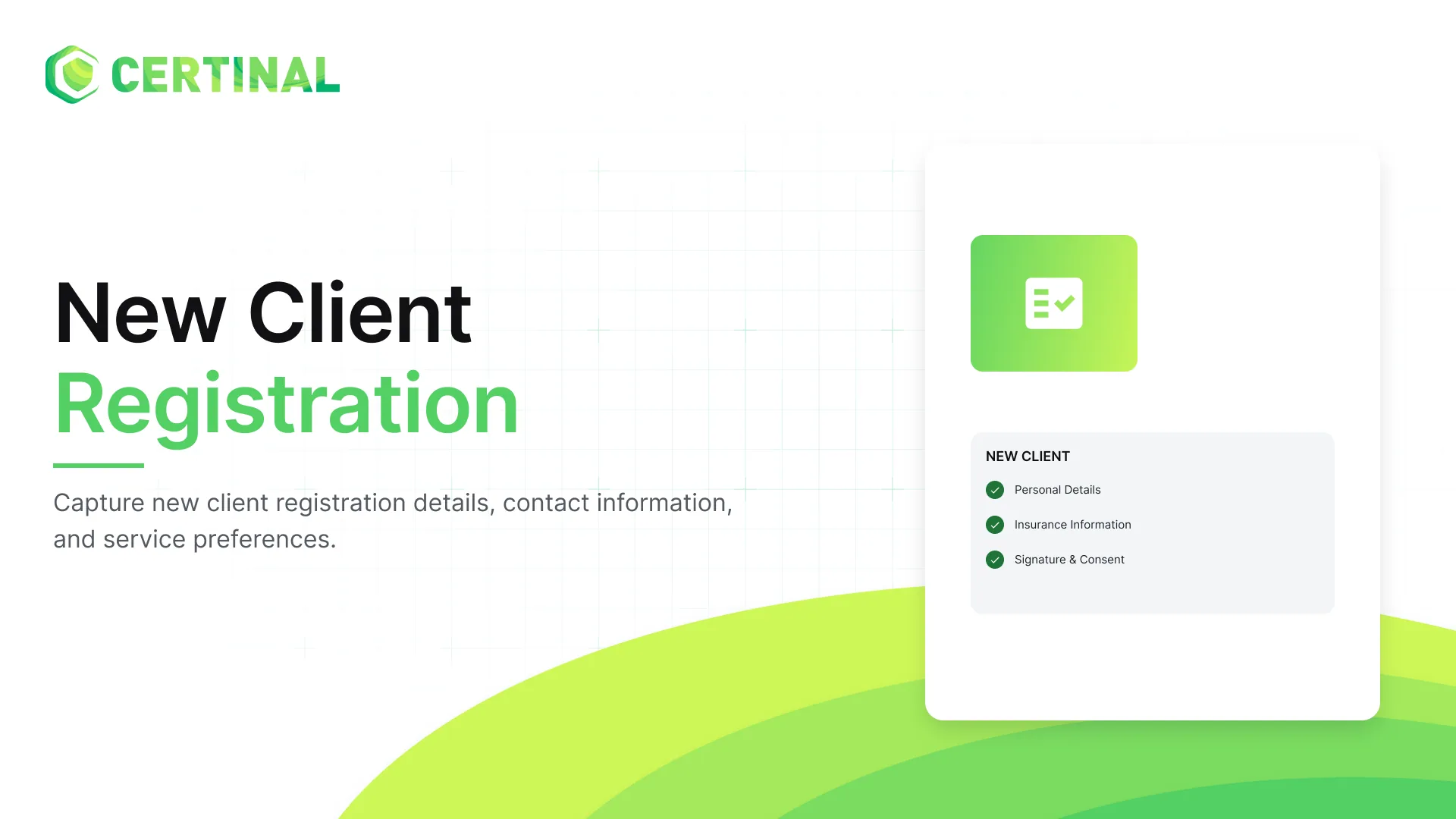 New Client Registration Form