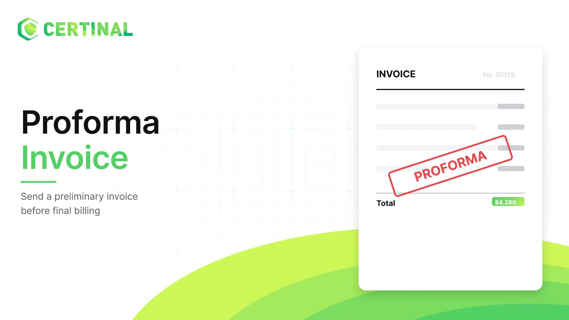 Performa Invoice Template