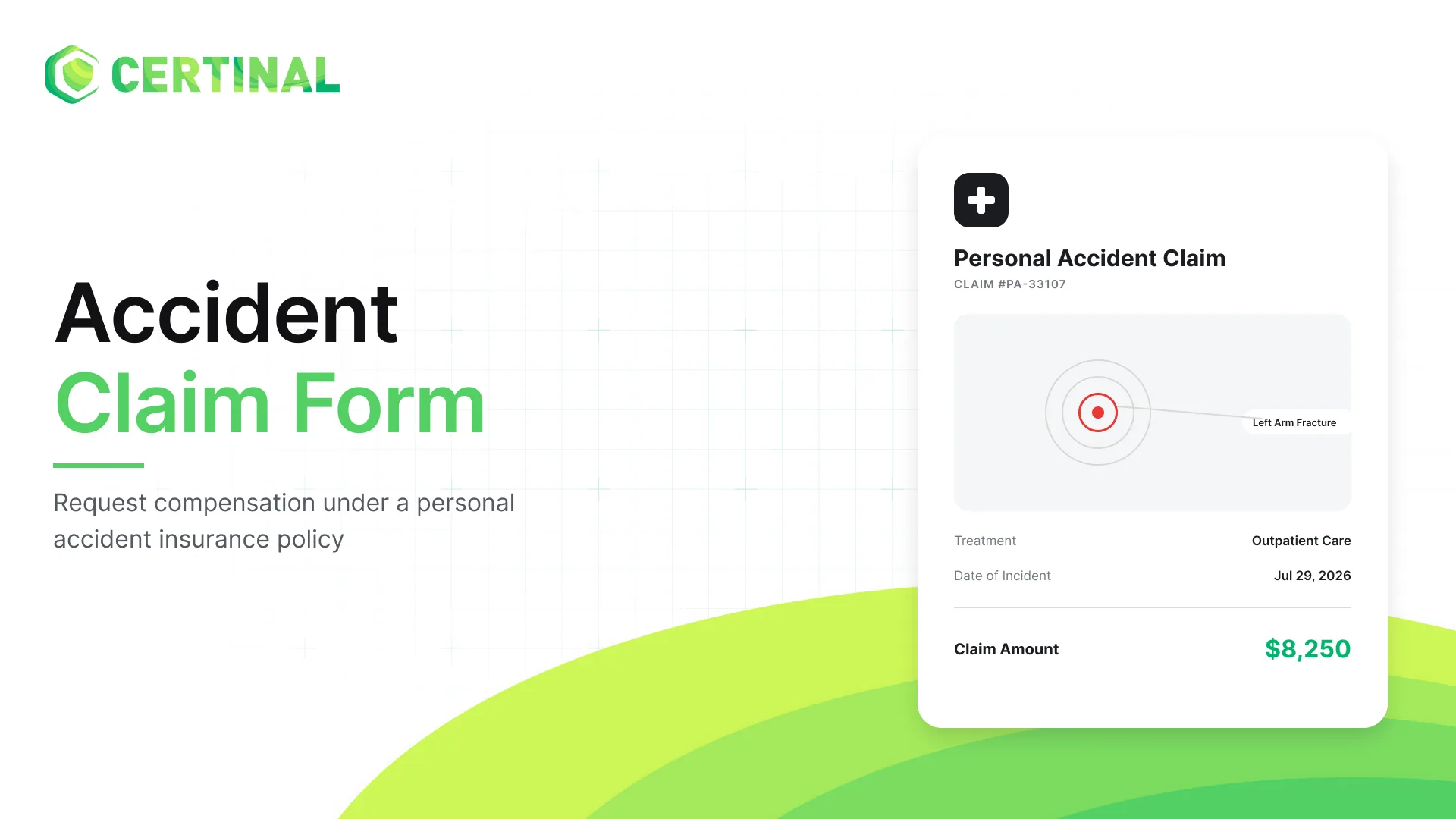 Personal Accident Claim Form