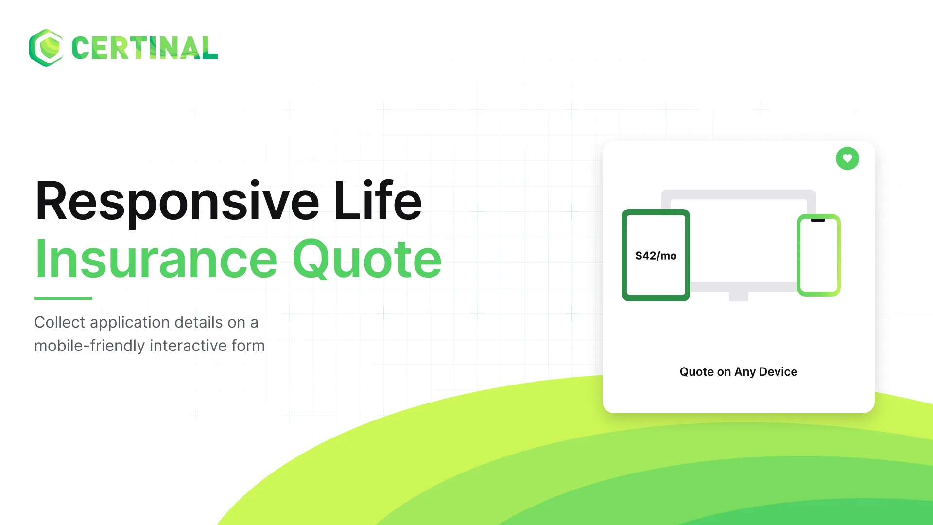 Responsive Life Insurance Quote Form