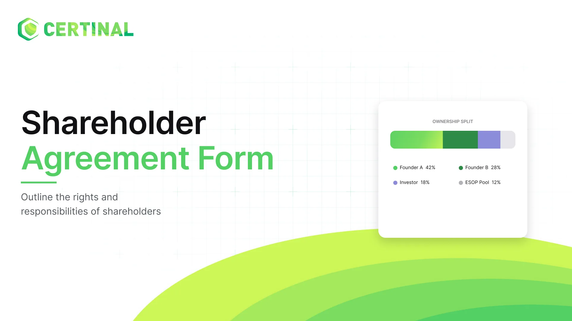 Shareholder Agreement Form