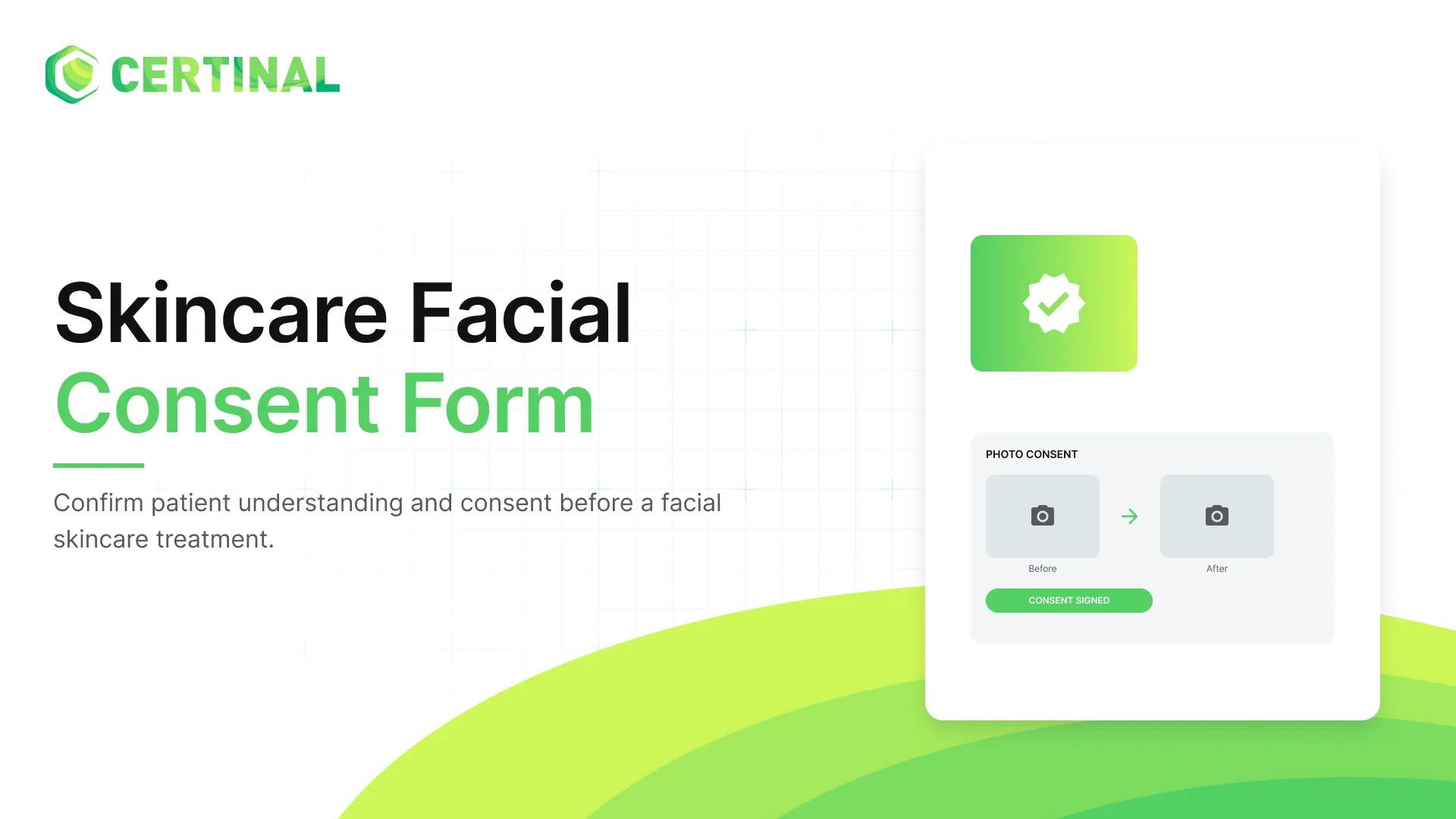 Skincare Facial Consent Form