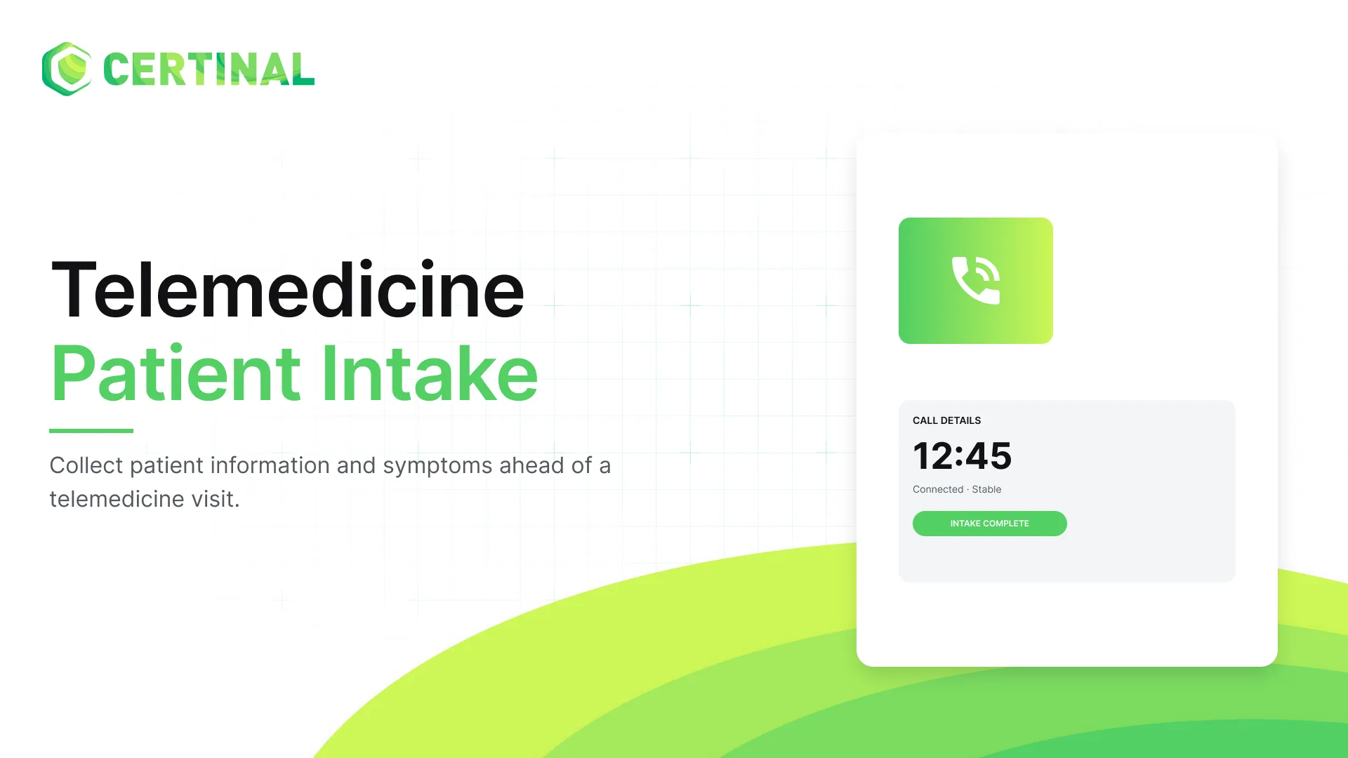 Telemedicine Patient Intake Form