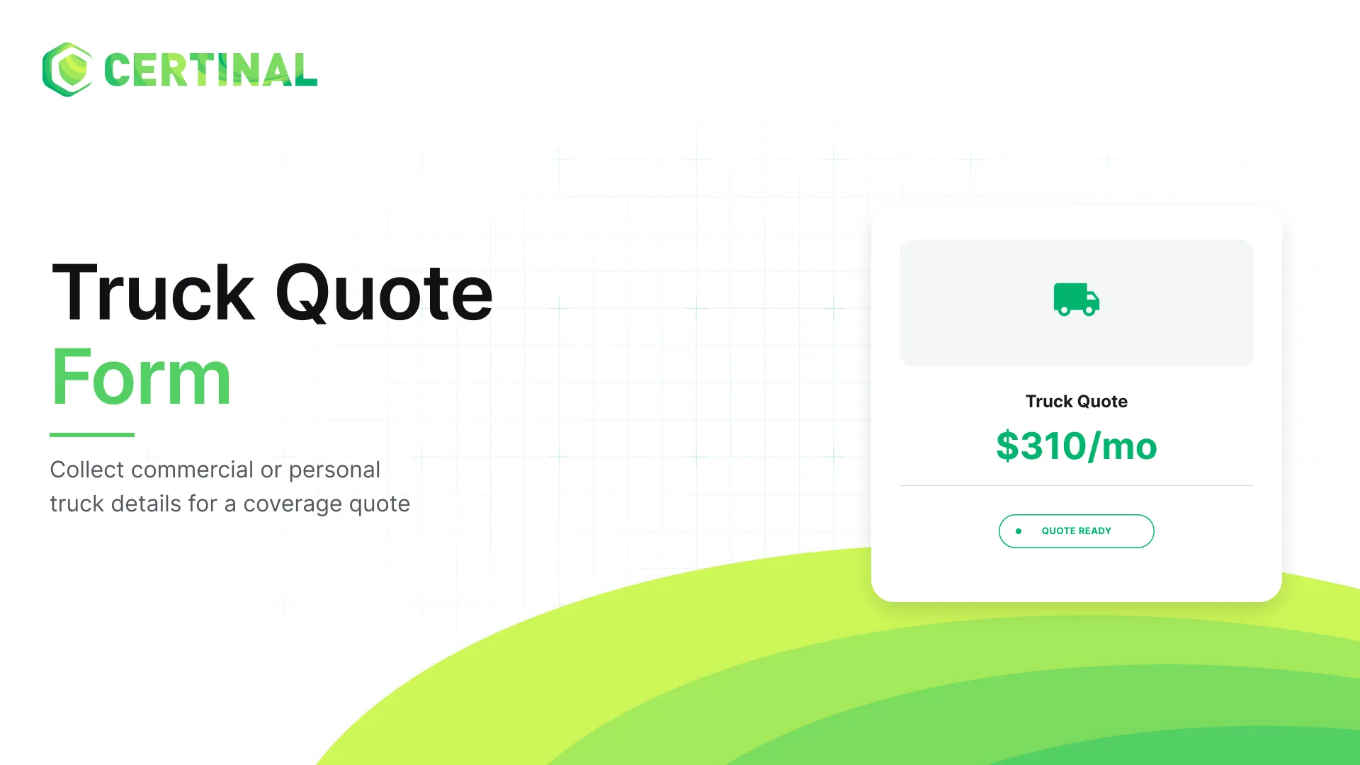 Truck Quote Form