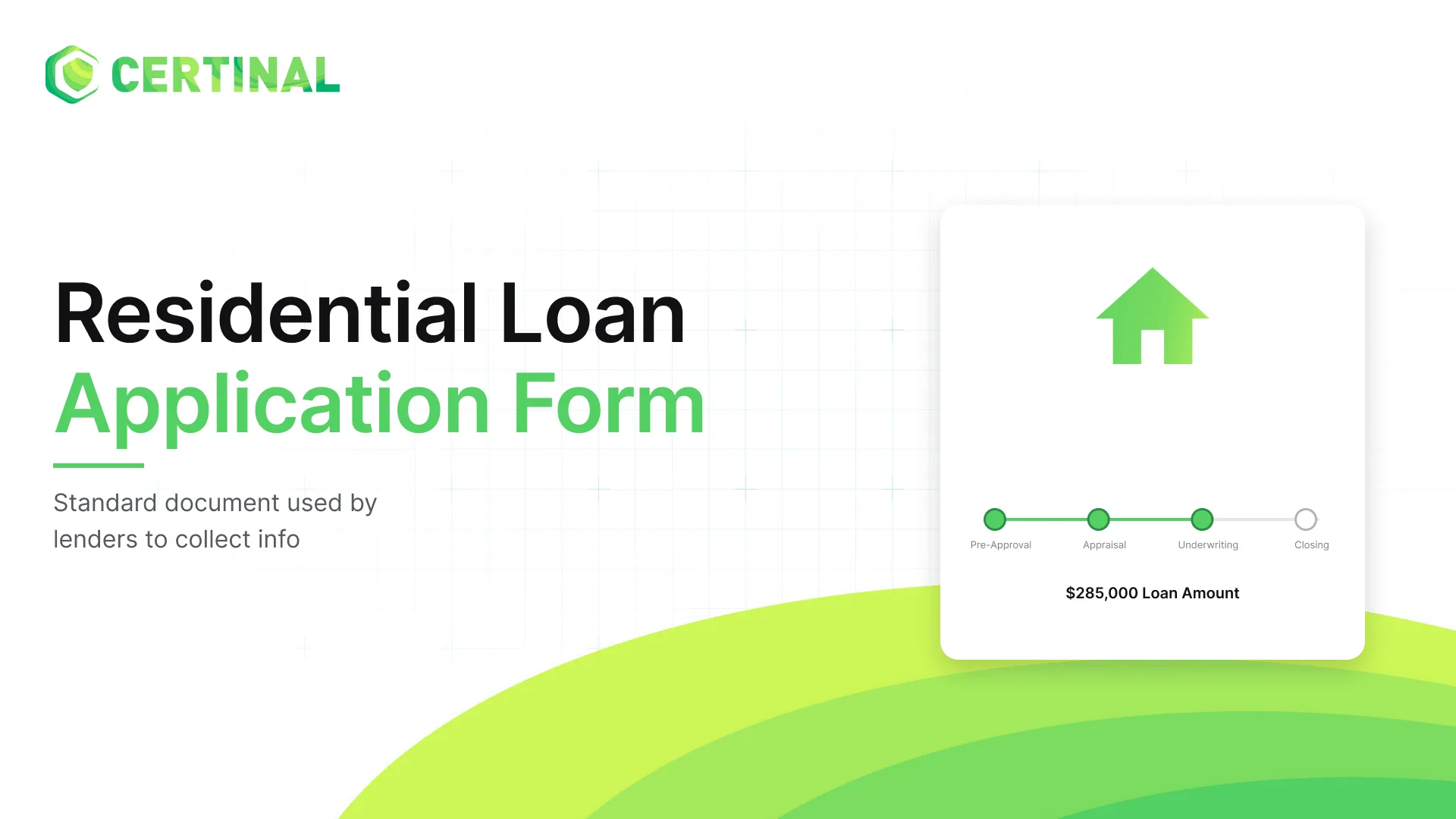 Uniform Residential Loan Application Form