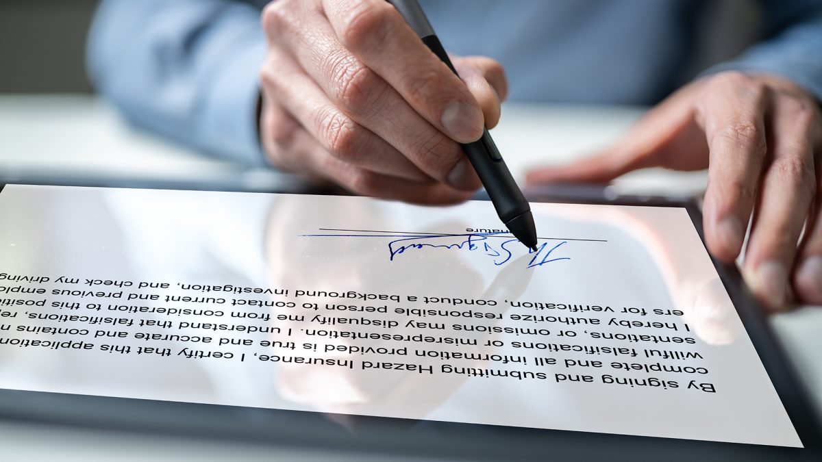 digital signature solutions for manufacturing