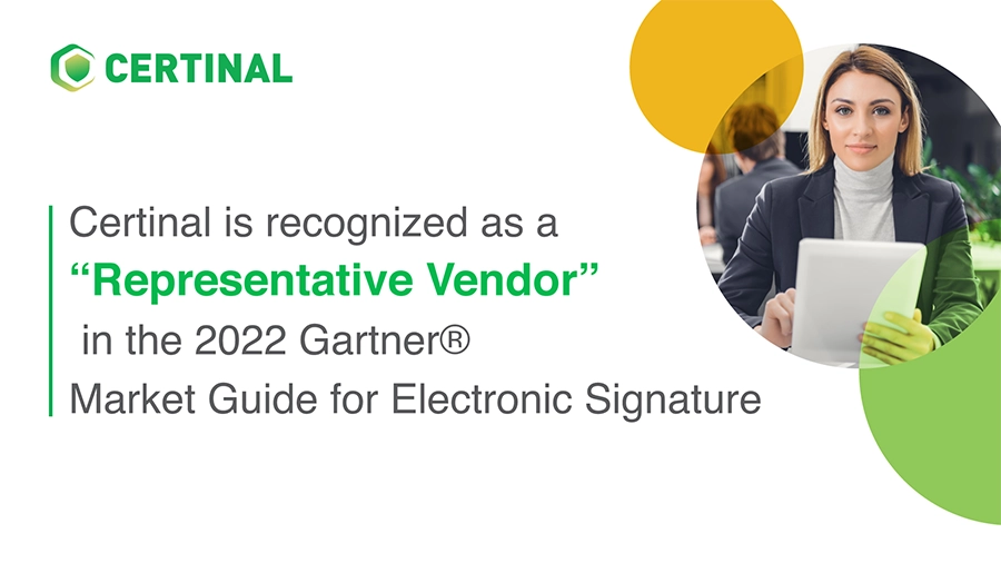 Gartner Market Guide for Electronic Signature