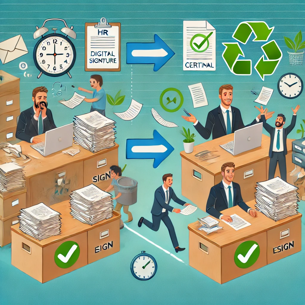 Boosting HR efficiency with Certinal eSign automation