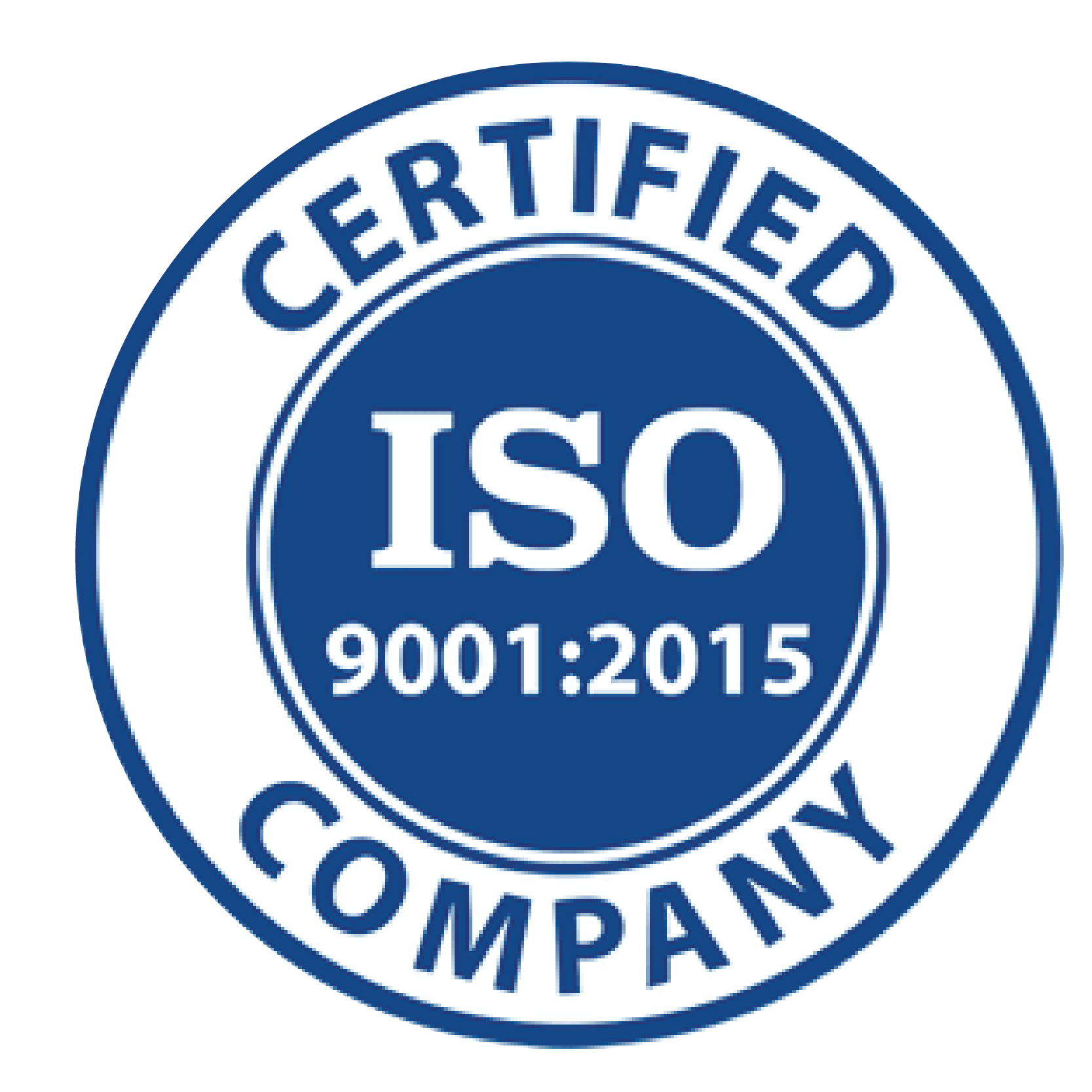 Certified ISO 9001:2015 Company
